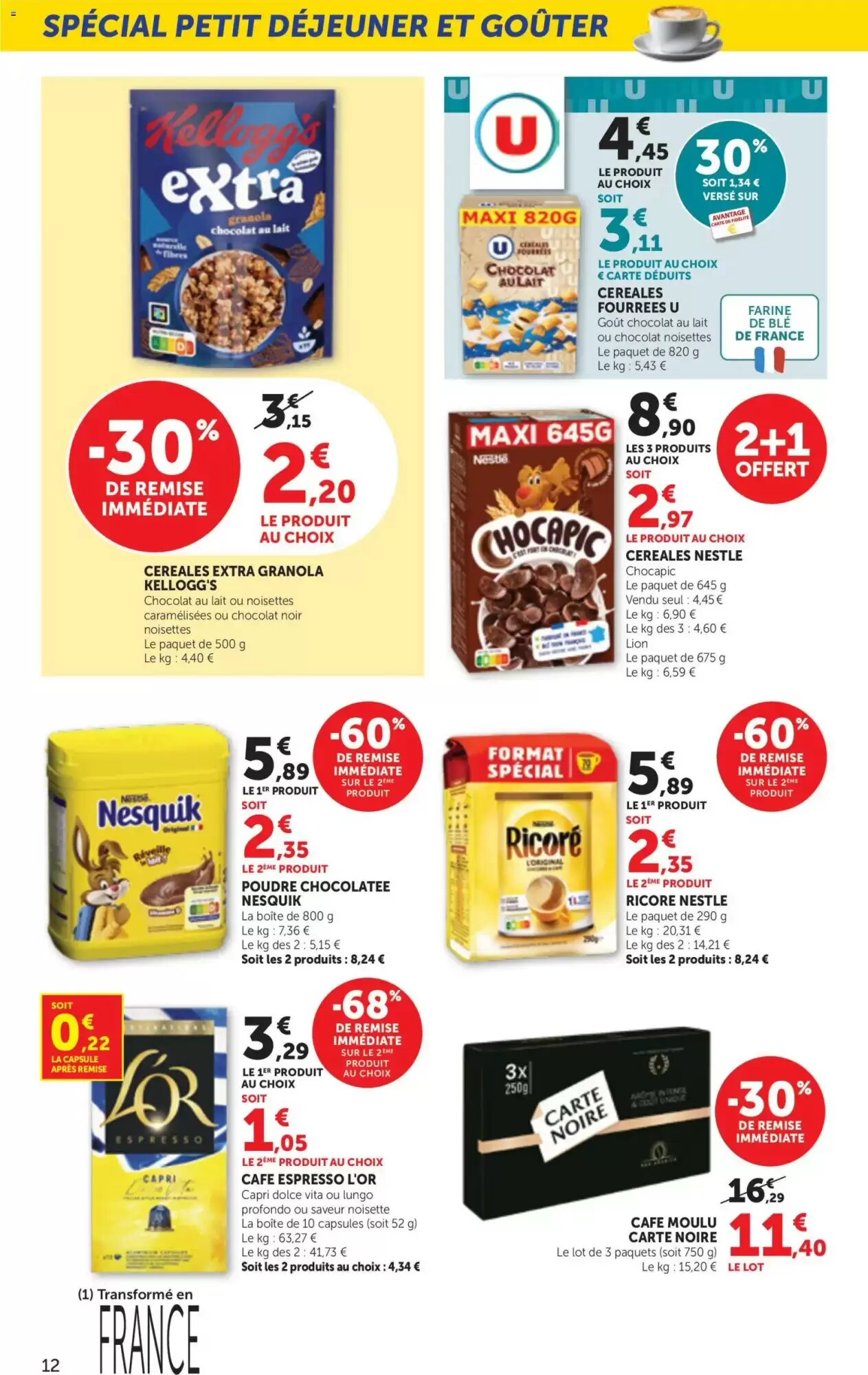 Prospectus promotionnel Bi1 valable à partir du 18/08/2026 - Page 12.