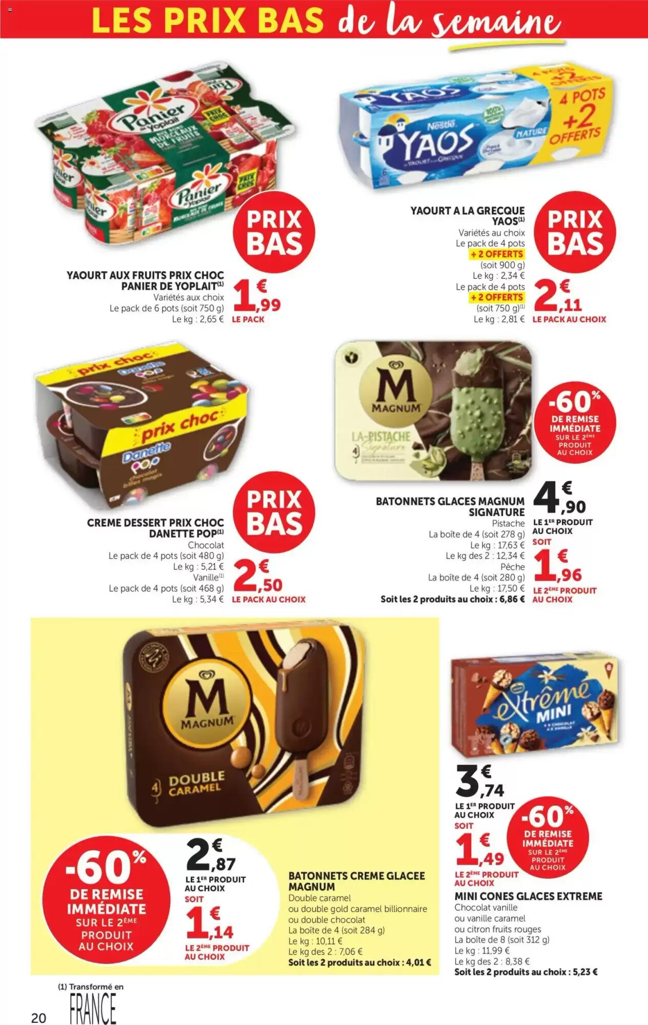 Prospectus promotionnel Bi1 valable à partir du 18/08/2026 - Page 20.