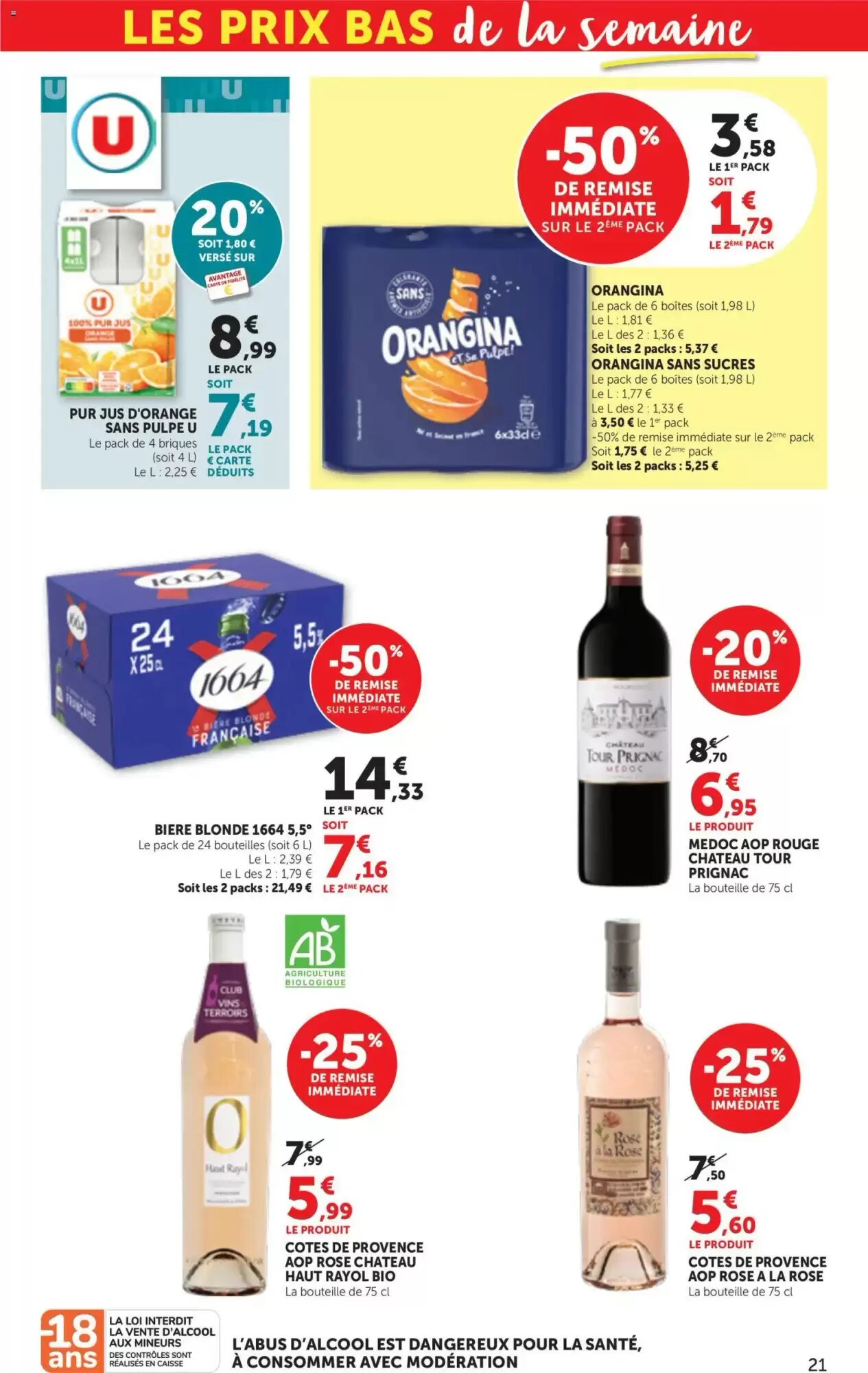 Prospectus promotionnel Bi1 valable à partir du 18/08/2026 - Page 21.