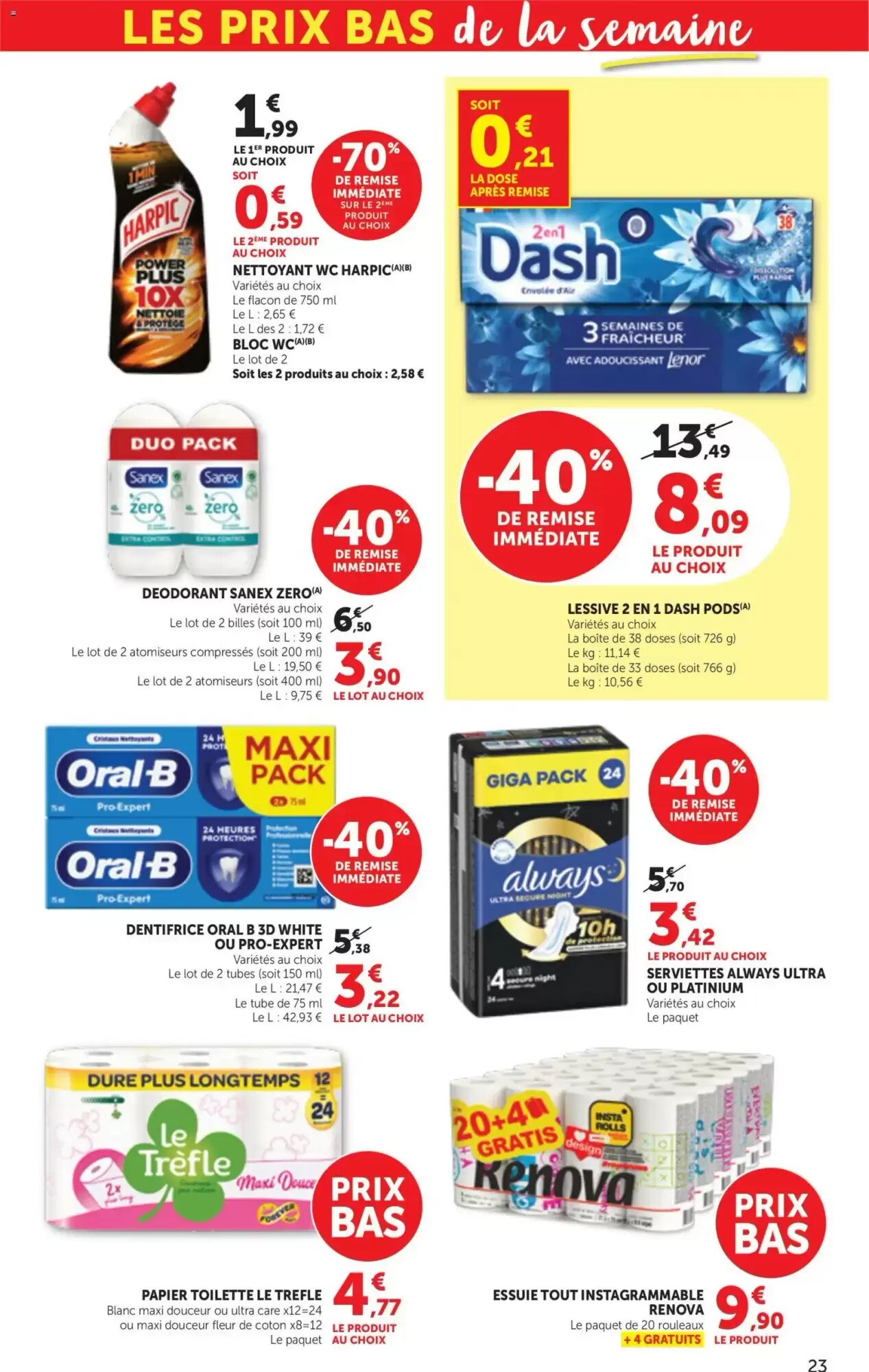 Prospectus promotionnel Bi1 valable à partir du 18/08/2026 - Page 23.
