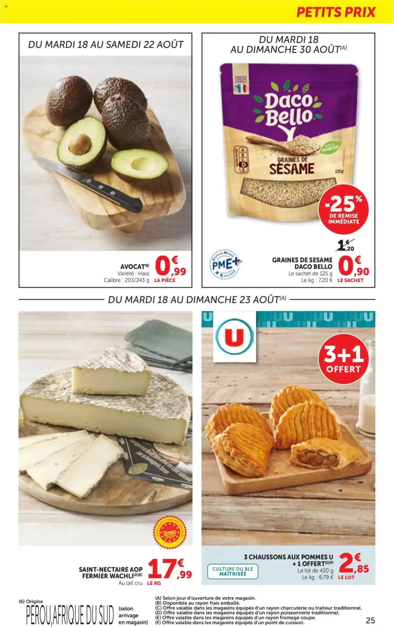 Prospectus promotionnel Bi1 valable à partir du 18/08/2026 - Page 25.
