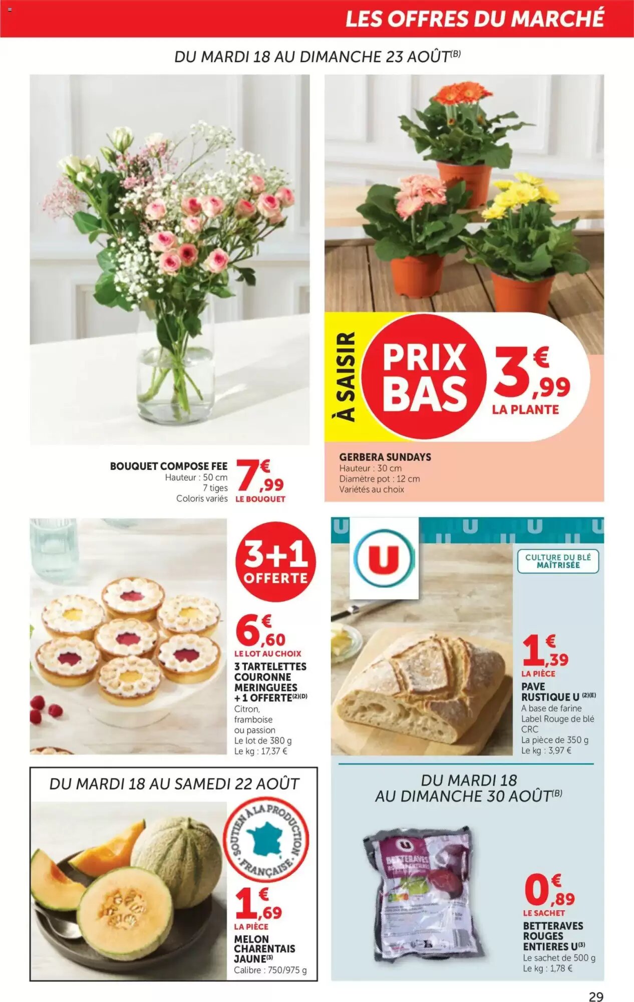 Prospectus promotionnel Bi1 valable à partir du 18/08/2026 - Page 29.