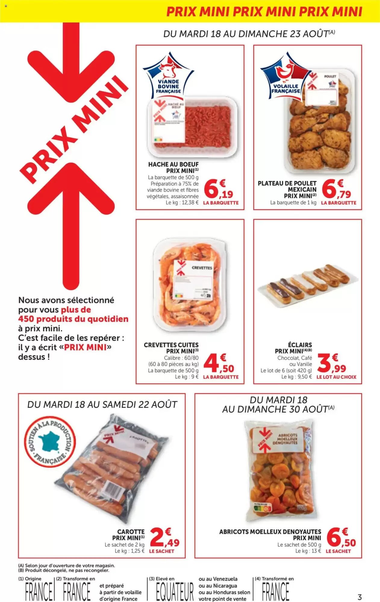 Prospectus promotionnel Bi1 valable à partir du 18/08/2026 - Page 3.