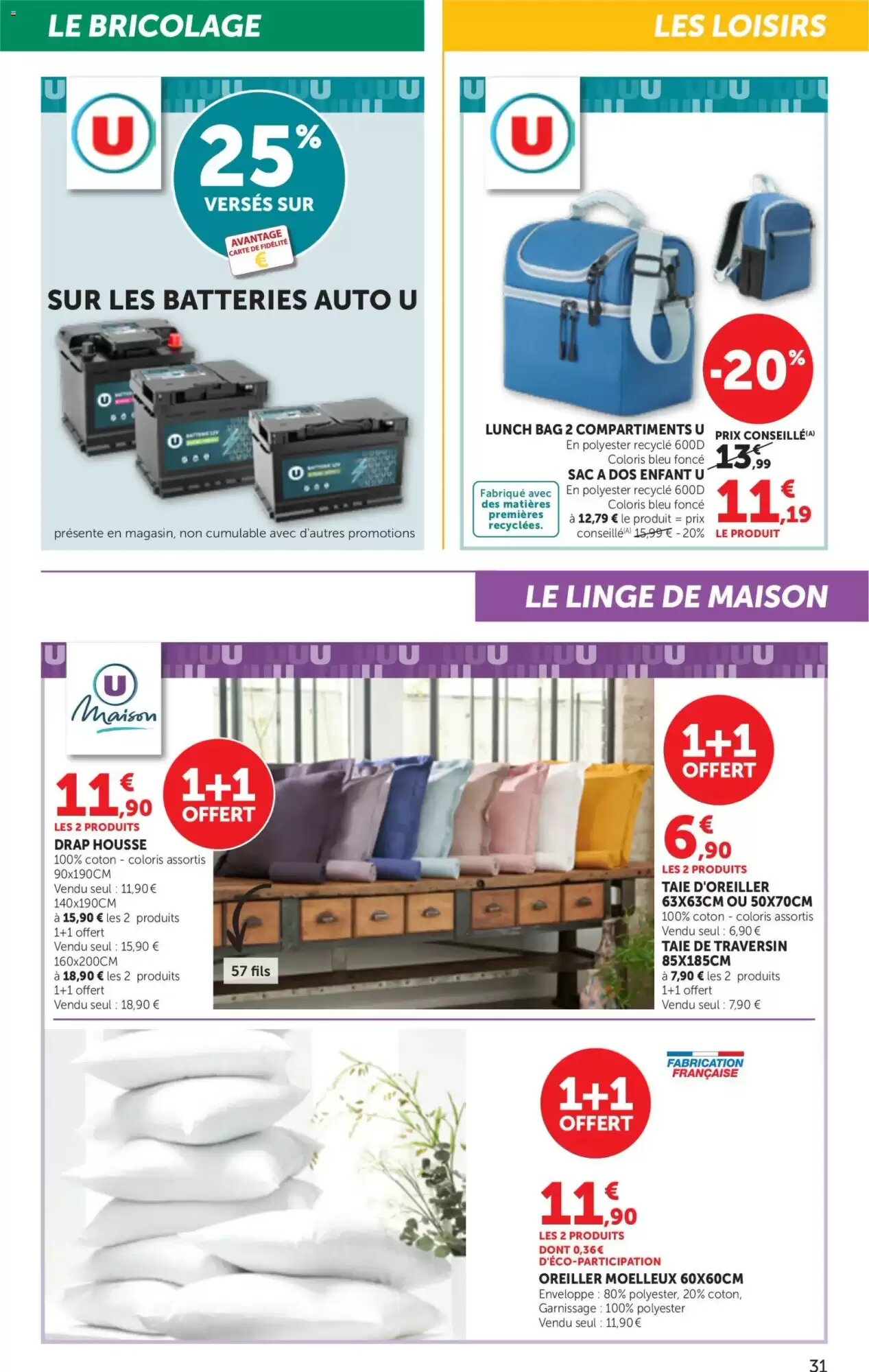Prospectus promotionnel Bi1 valable à partir du 18/08/2026 - Page 31.
