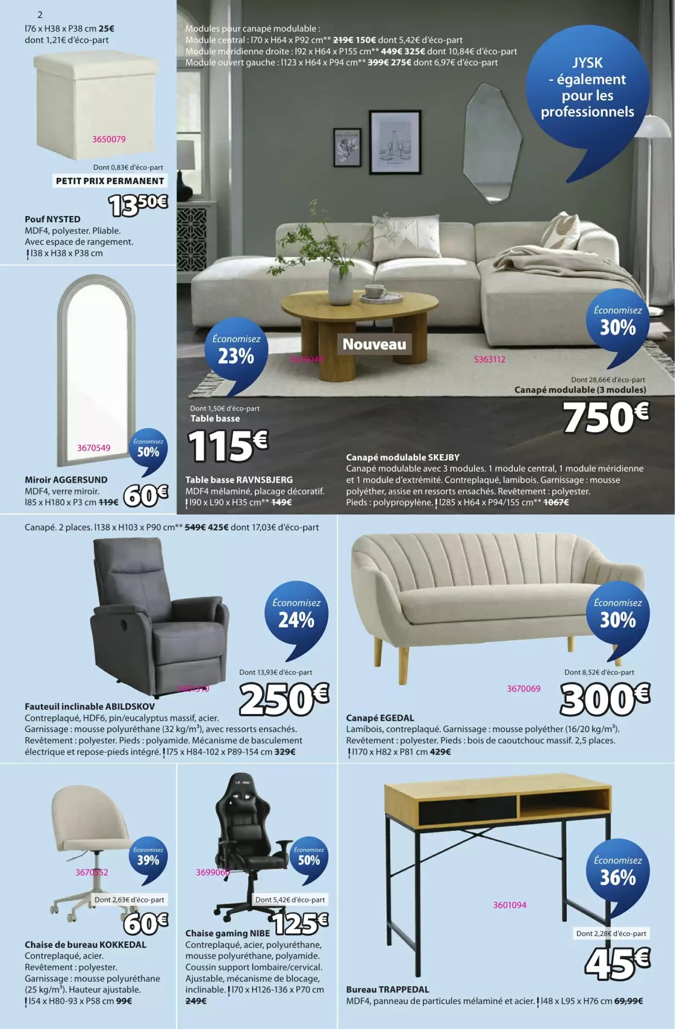 Prospectus promotionnel JYSK valable à partir du 18/08/2026 - Page 2.