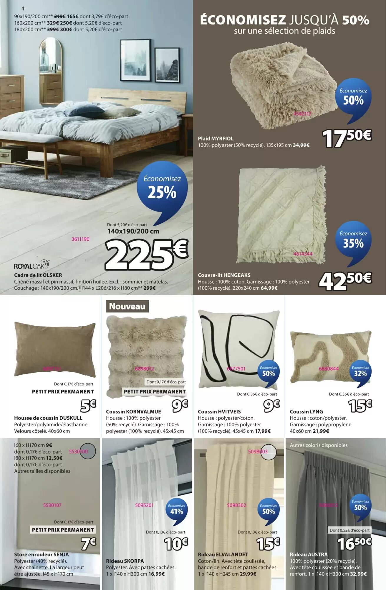 Prospectus promotionnel JYSK valable à partir du 18/08/2026 - Page 4.