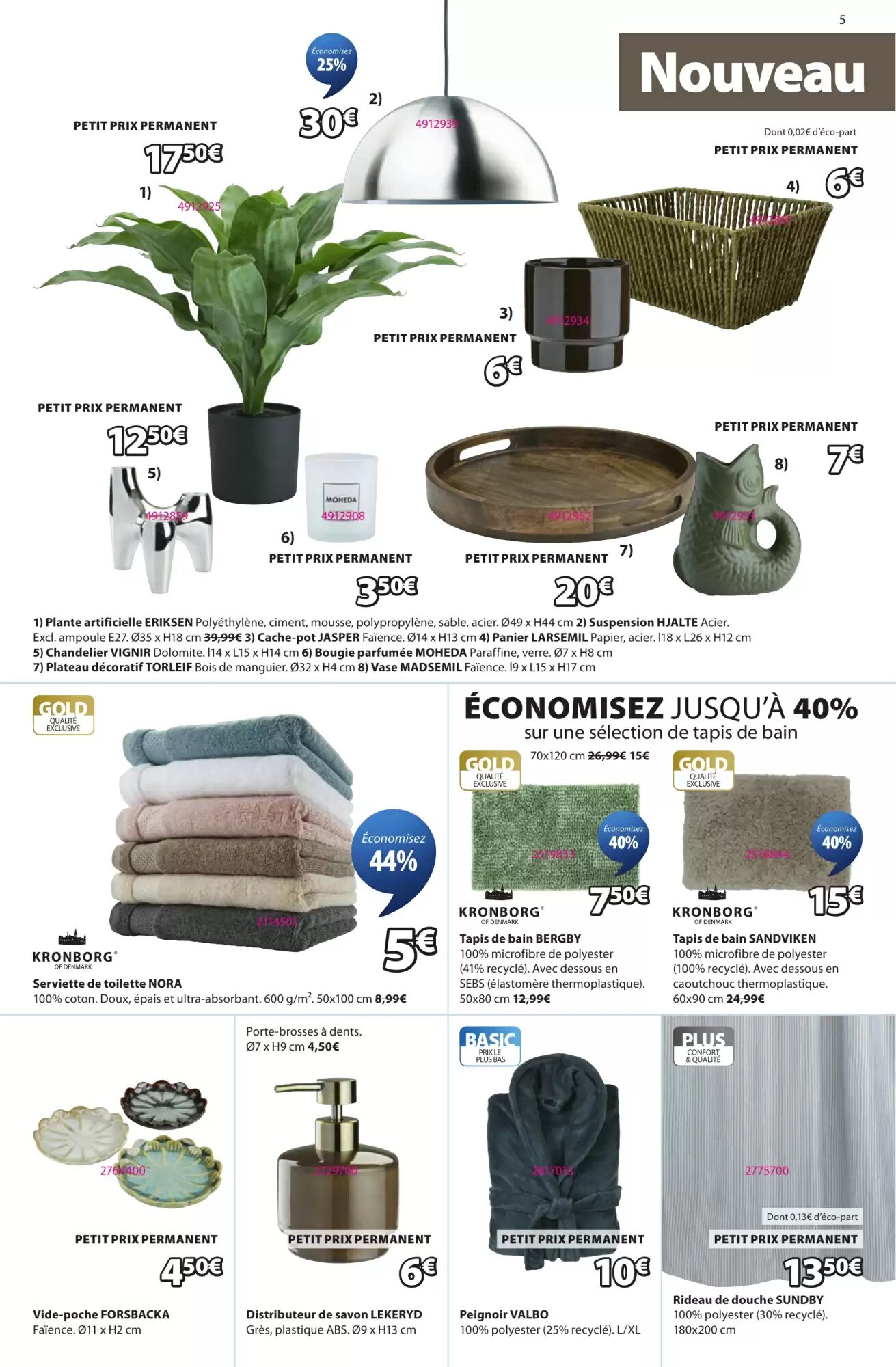 Prospectus promotionnel JYSK valable à partir du 18/08/2026 - Page 5.