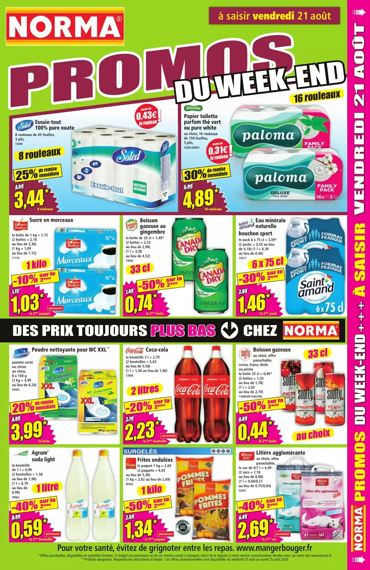 Prospectus promotionnel Norma valable à partir du 19/08/2026 - Page 11.