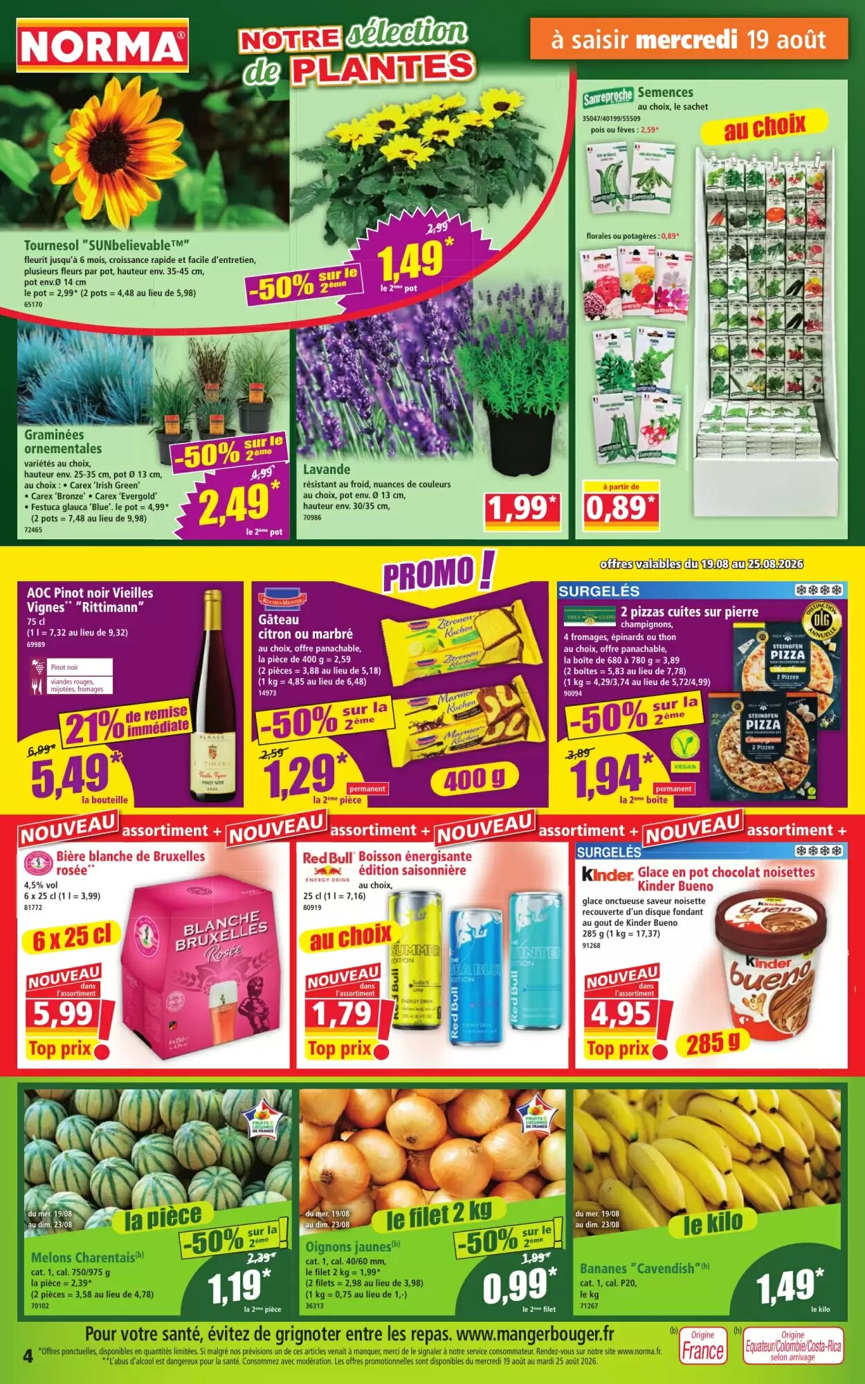 Prospectus promotionnel Norma valable à partir du 19/08/2026 - Page 4.