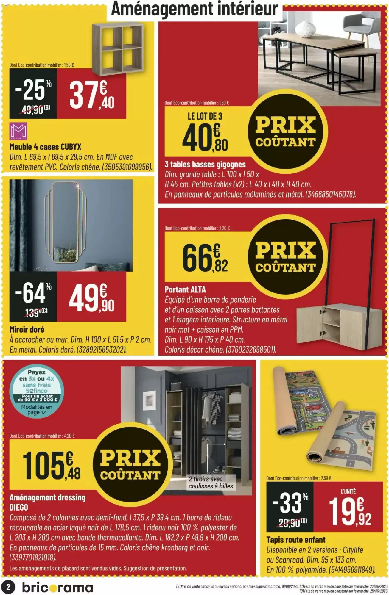 Prospectus promotionnel Bricorama valable à partir du 19/08/2026 - Page 2.