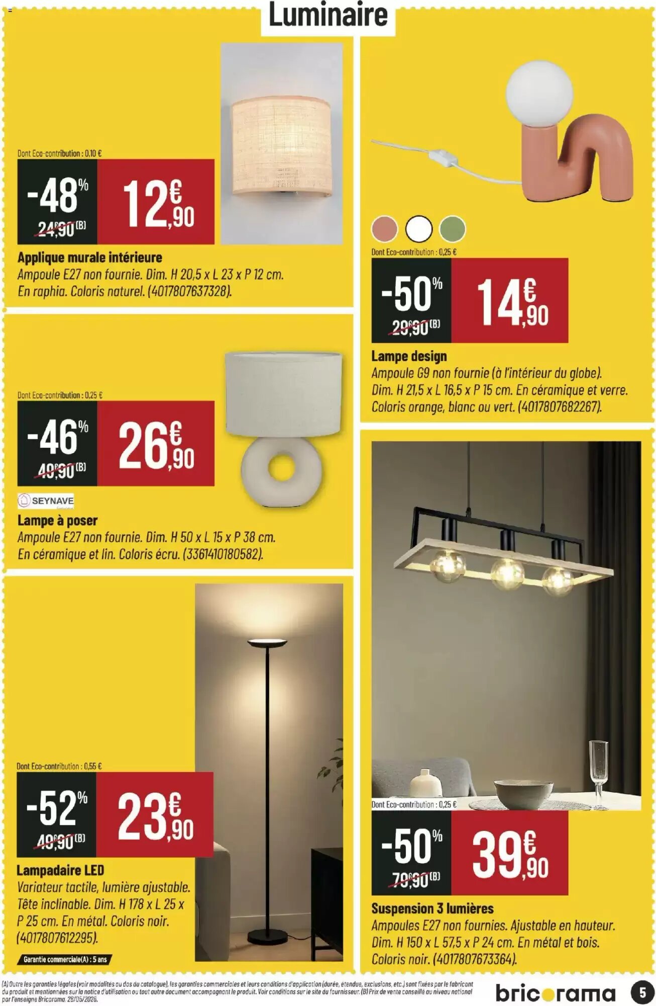 Prospectus promotionnel Bricorama valable à partir du 19/08/2026 - Page 5.