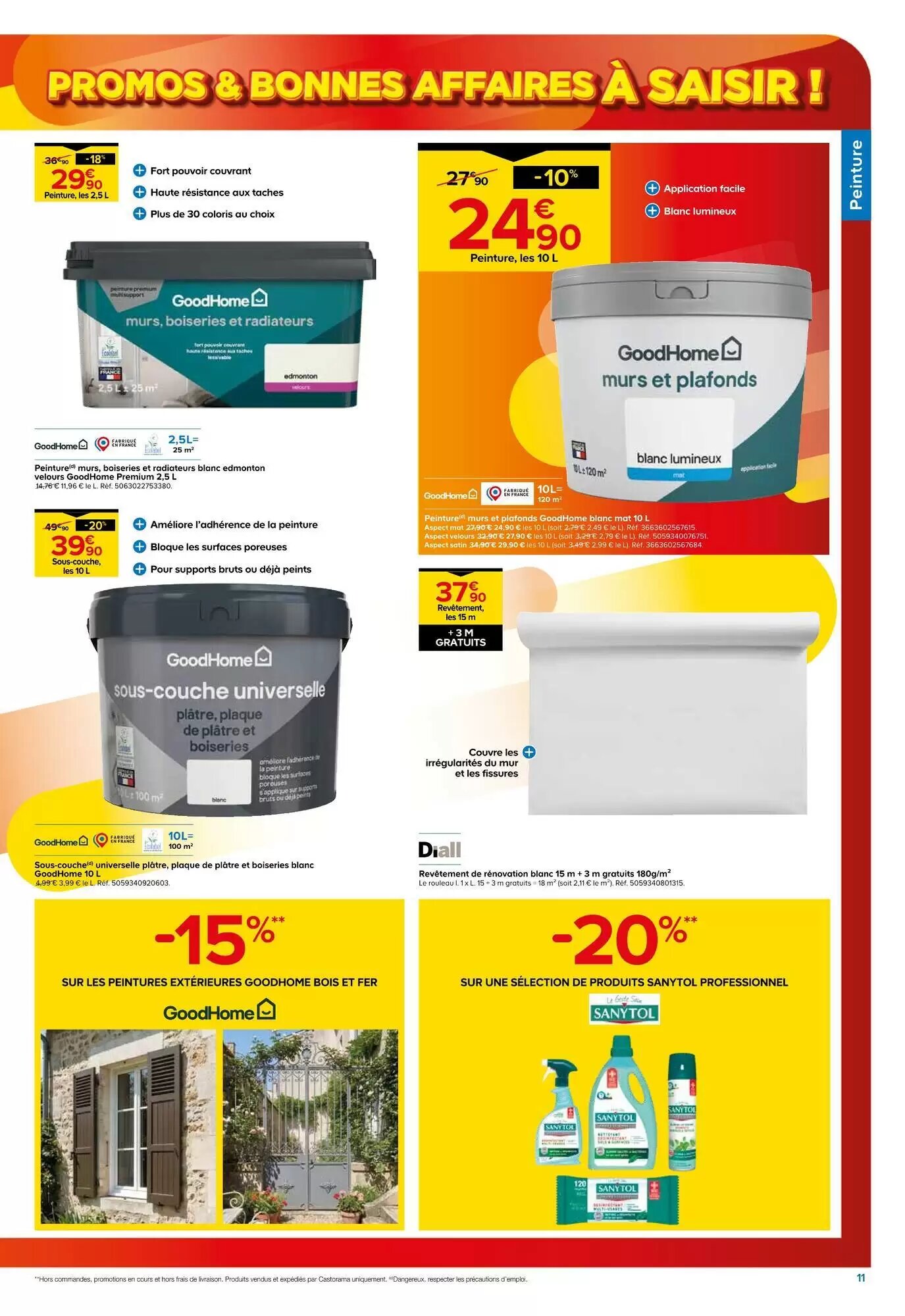 Prospectus promotionnel Castorama valable à partir du 19/08/2026 - Page 11.