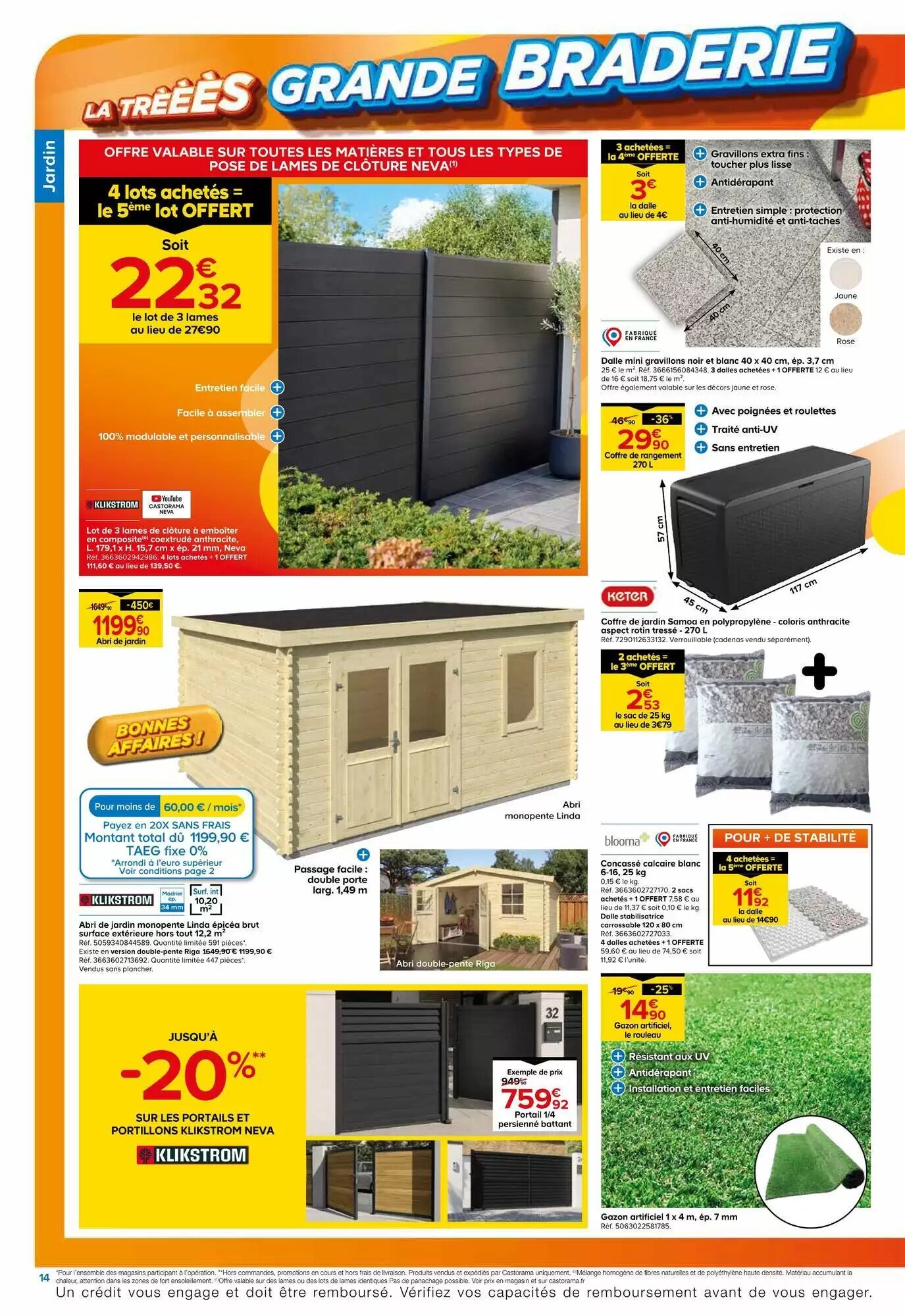 Prospectus promotionnel Castorama valable à partir du 19/08/2026 - Page 14.