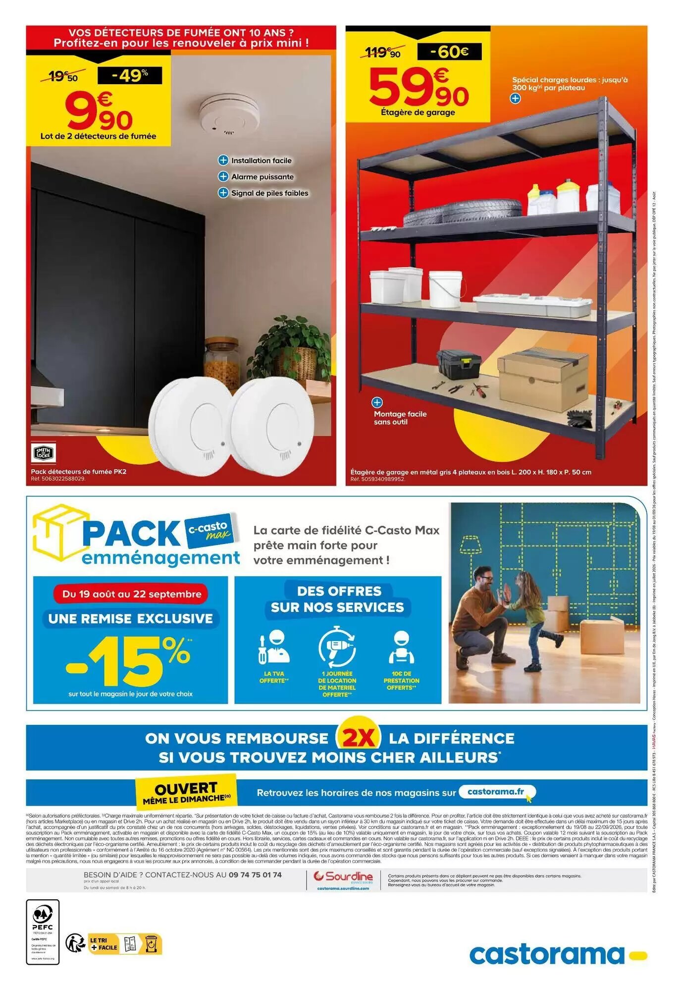 Prospectus promotionnel Castorama valable à partir du 19/08/2026 - Page 16.