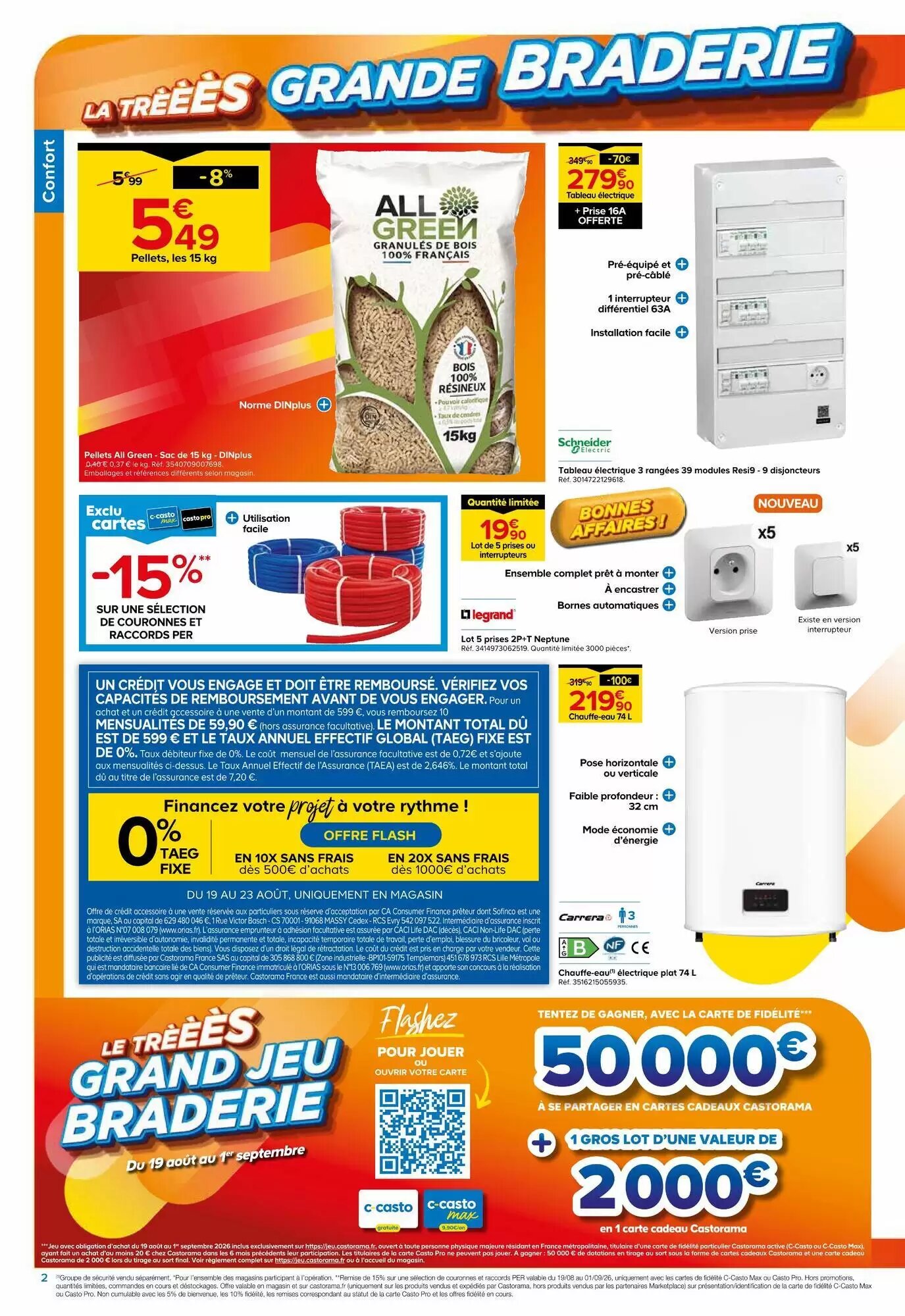 Prospectus promotionnel Castorama valable à partir du 19/08/2026 - Page 2.