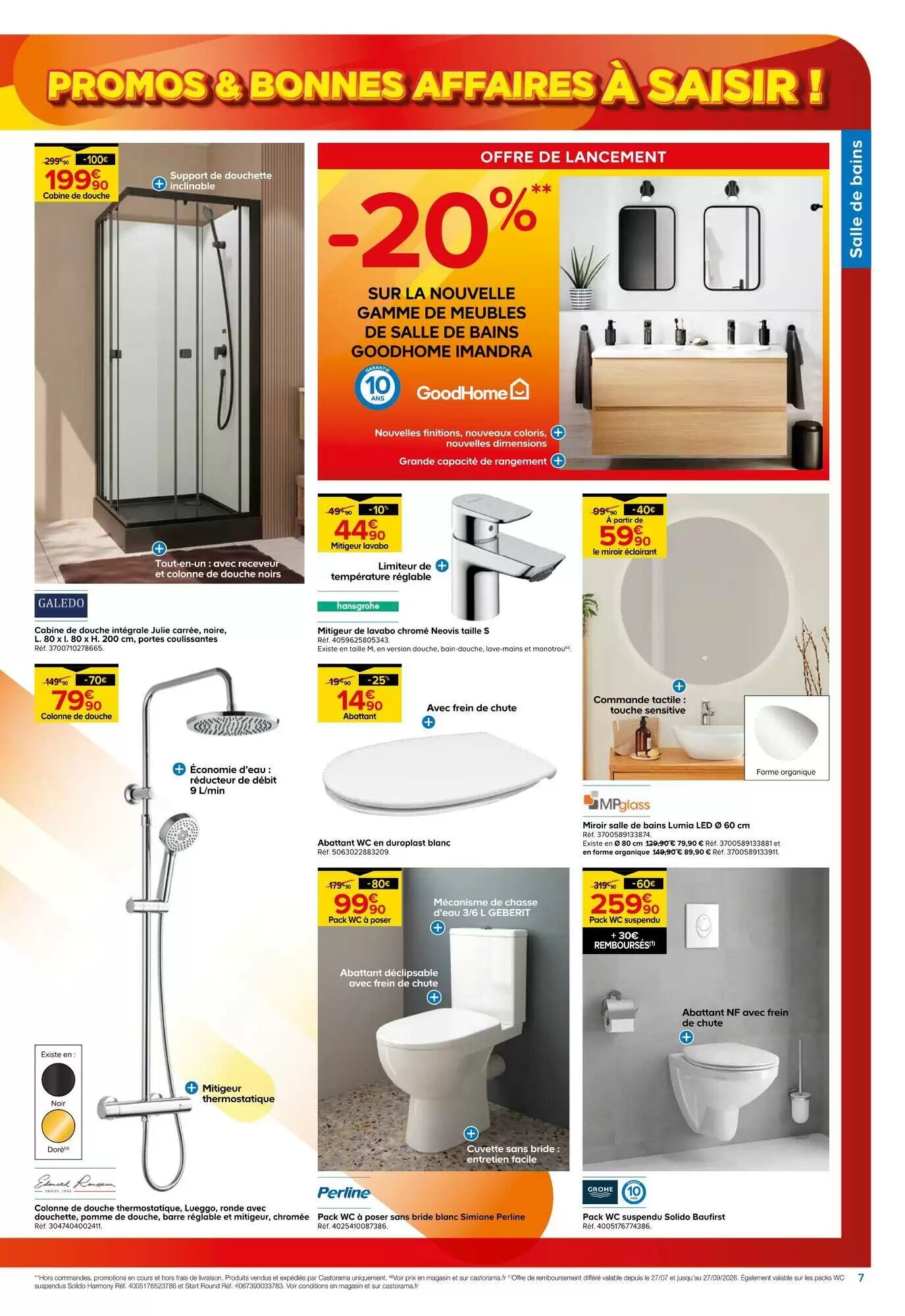 Prospectus promotionnel Castorama valable à partir du 19/08/2026 - Page 7.