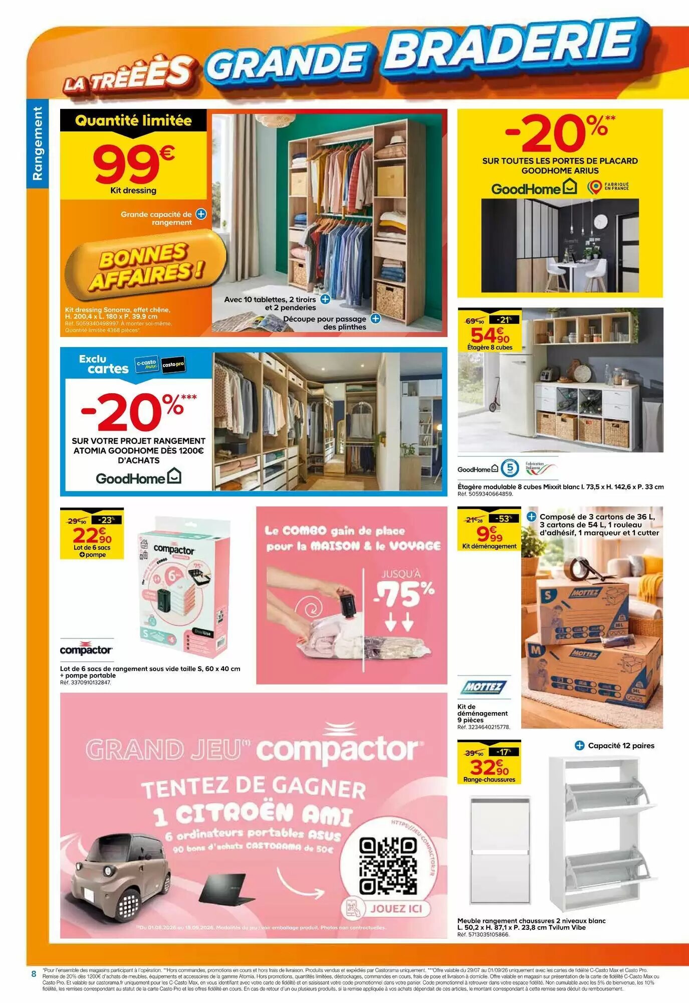 Prospectus promotionnel Castorama valable à partir du 19/08/2026 - Page 8.
