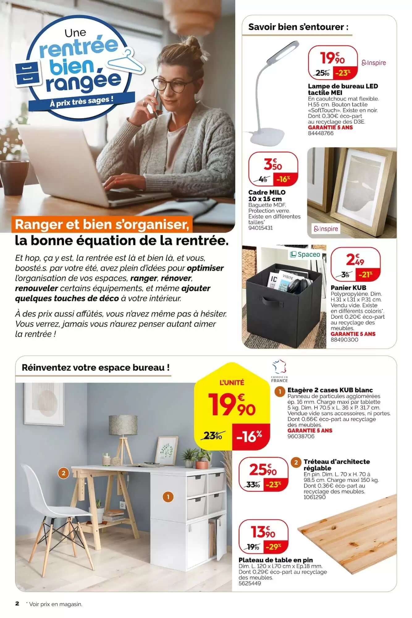 Prospectus promotionnel Weldom valable à partir du 19/08/2026 - Page 2.
