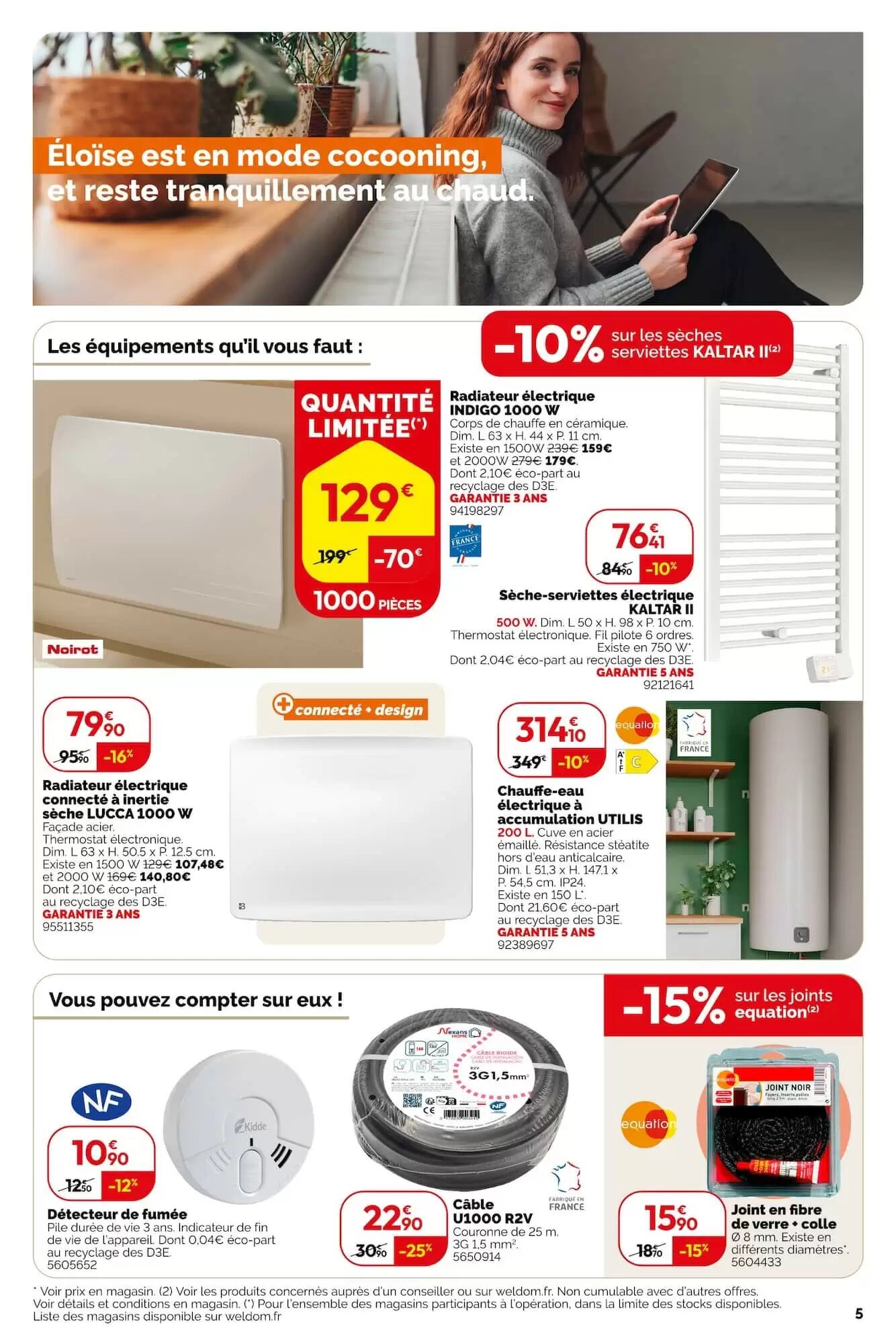 Prospectus promotionnel Weldom valable à partir du 19/08/2026 - Page 5.