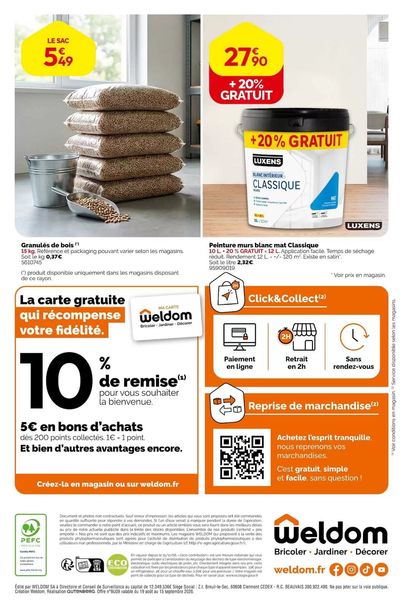 Prospectus promotionnel Weldom valable à partir du 19/08/2026 - Page 8.