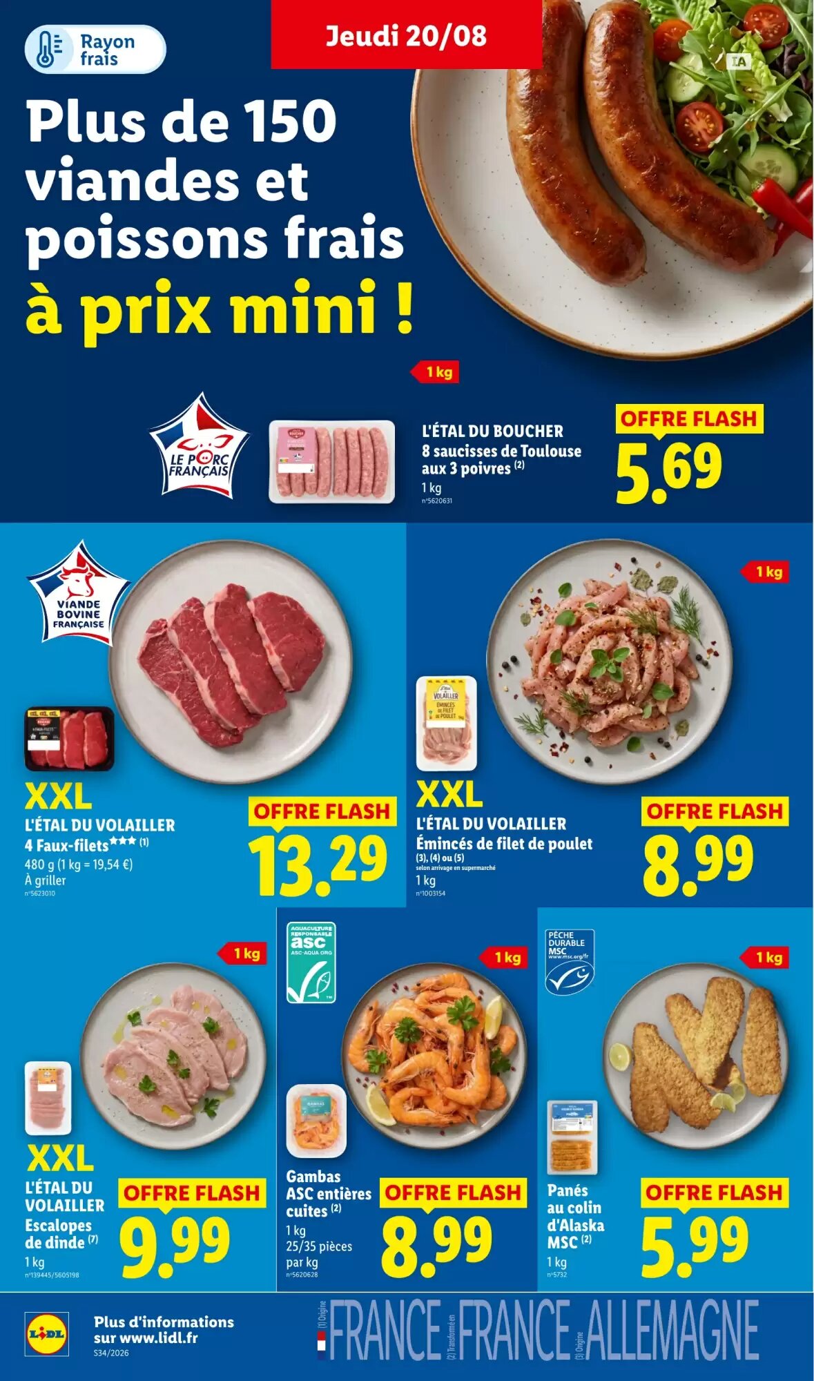 Prospectus promotionnel Lidl valable à partir du 20/08/2026 - Page 10.