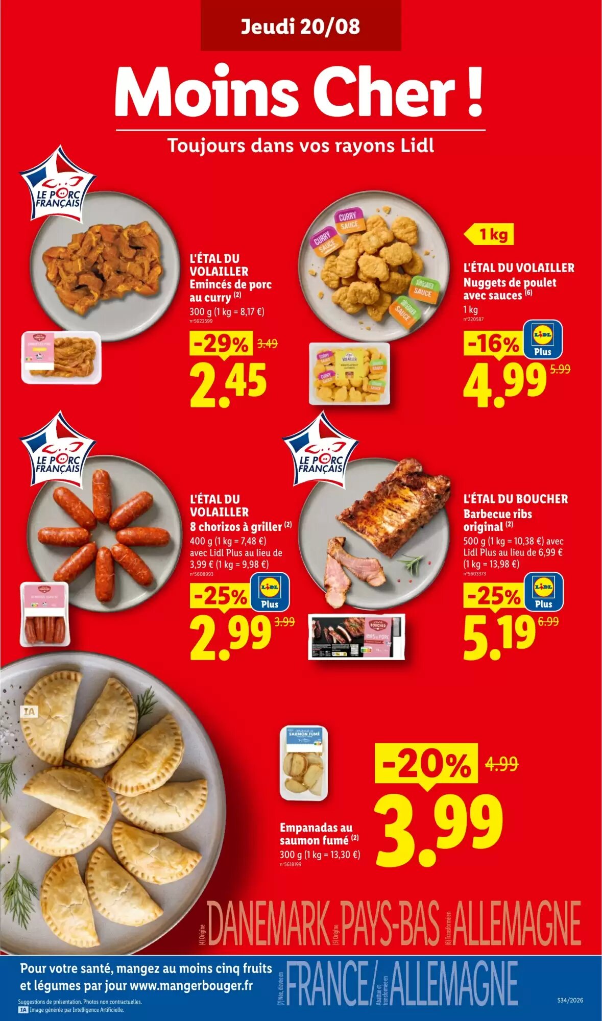 Prospectus promotionnel Lidl valable à partir du 20/08/2026 - Page 11.