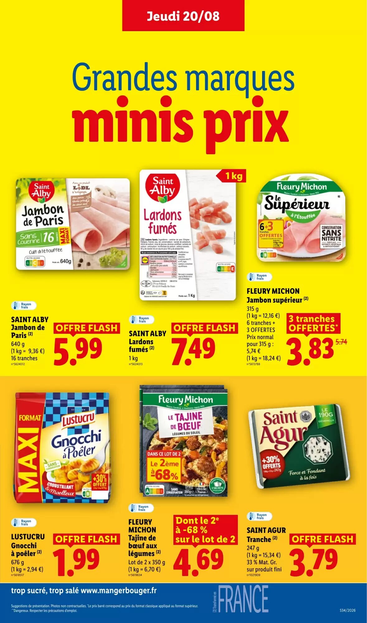 Prospectus promotionnel Lidl valable à partir du 20/08/2026 - Page 17.