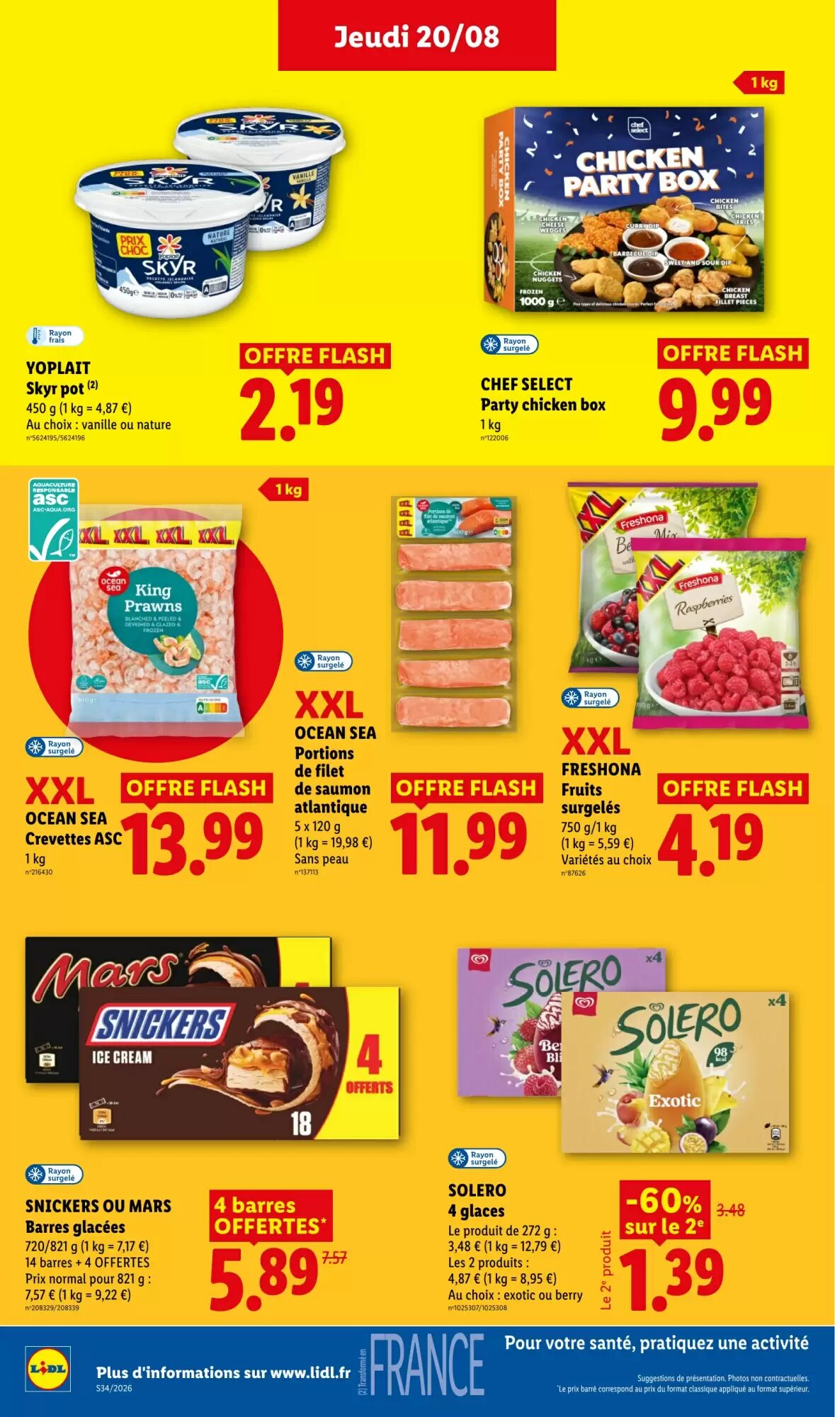 Prospectus promotionnel Lidl valable à partir du 20/08/2026 - Page 18.