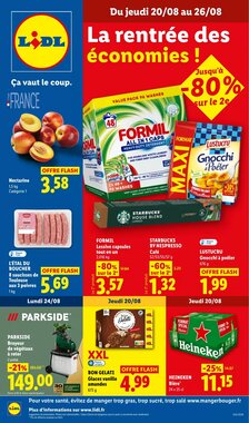 Prospectus promotionnel Lidl valable à partir du 20/08/2026