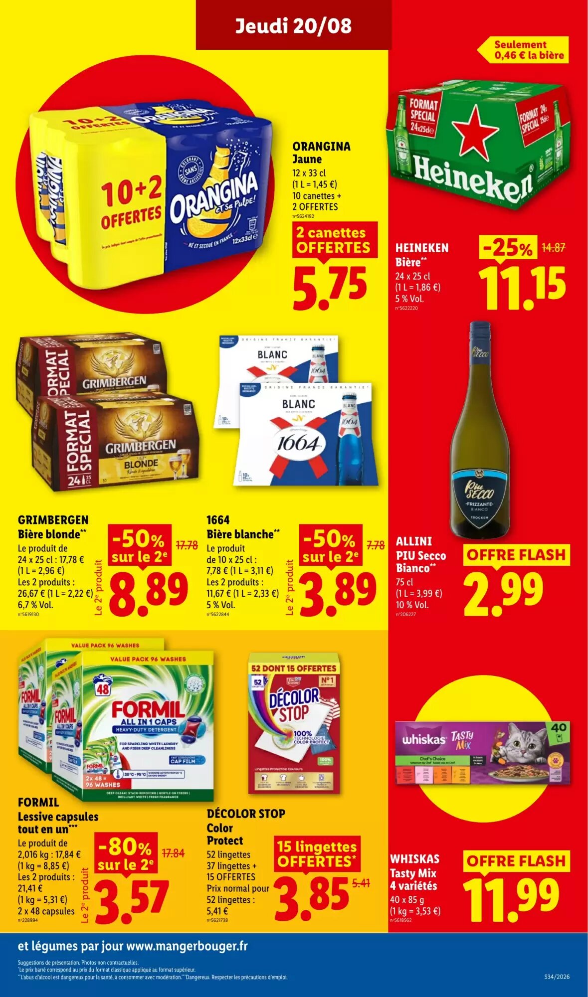 Prospectus promotionnel Lidl valable à partir du 20/08/2026 - Page 21.