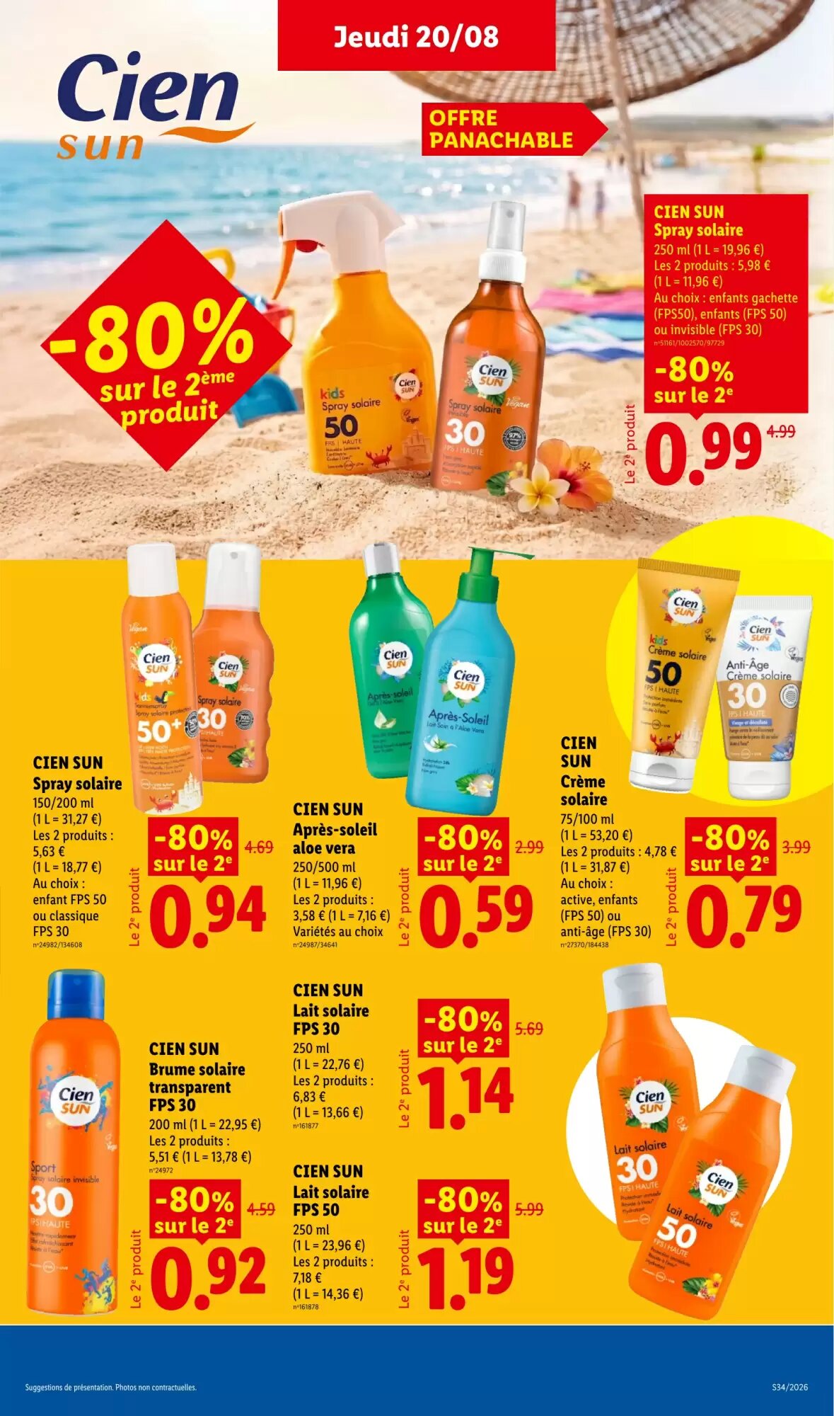 Prospectus promotionnel Lidl valable à partir du 20/08/2026 - Page 27.