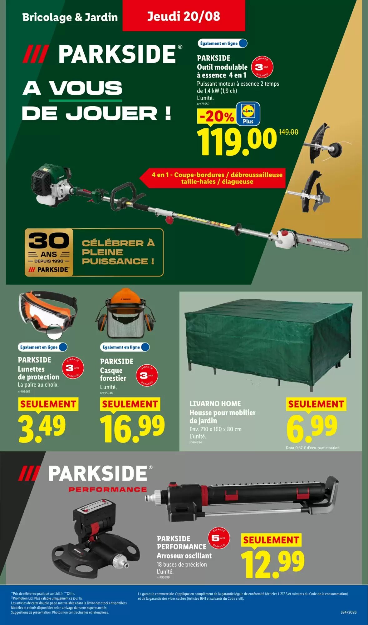 Prospectus promotionnel Lidl valable à partir du 20/08/2026 - Page 35.