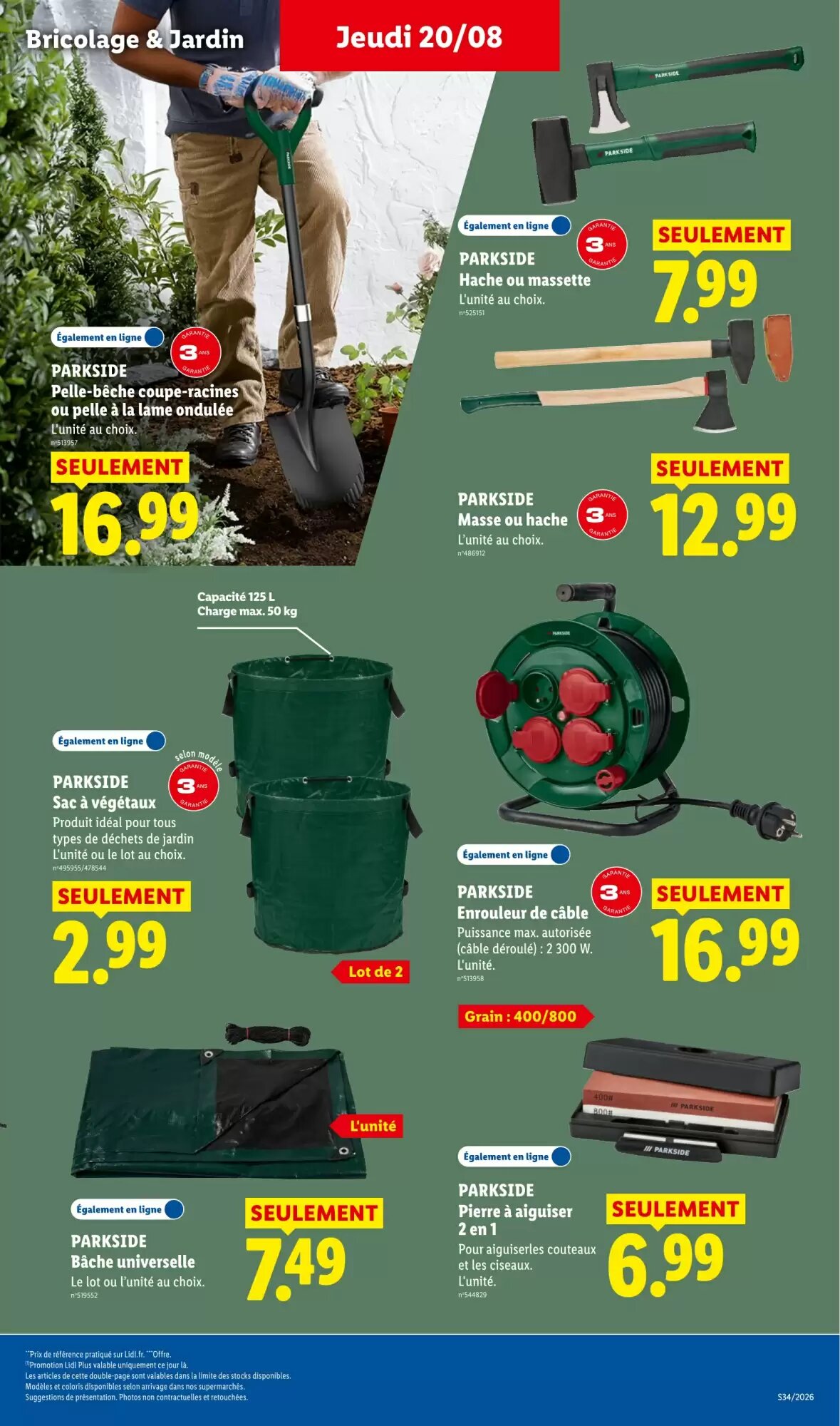 Prospectus promotionnel Lidl valable à partir du 20/08/2026 - Page 37.
