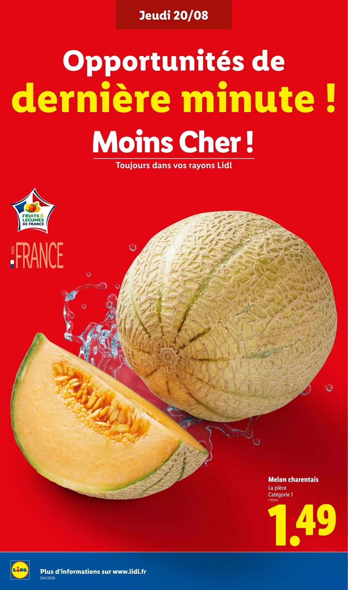 Prospectus promotionnel Lidl valable à partir du 20/08/2026 - Page 4.