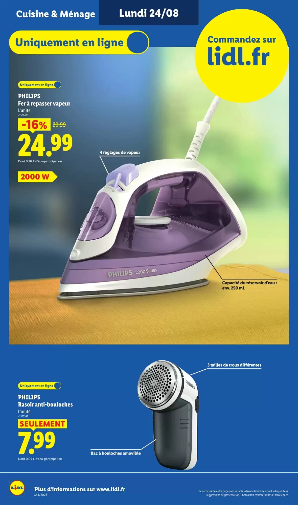 Prospectus promotionnel Lidl valable à partir du 20/08/2026 - Page 46.