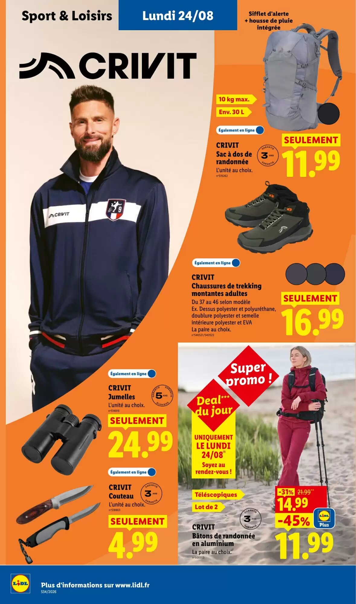 Prospectus promotionnel Lidl valable à partir du 20/08/2026 - Page 48.