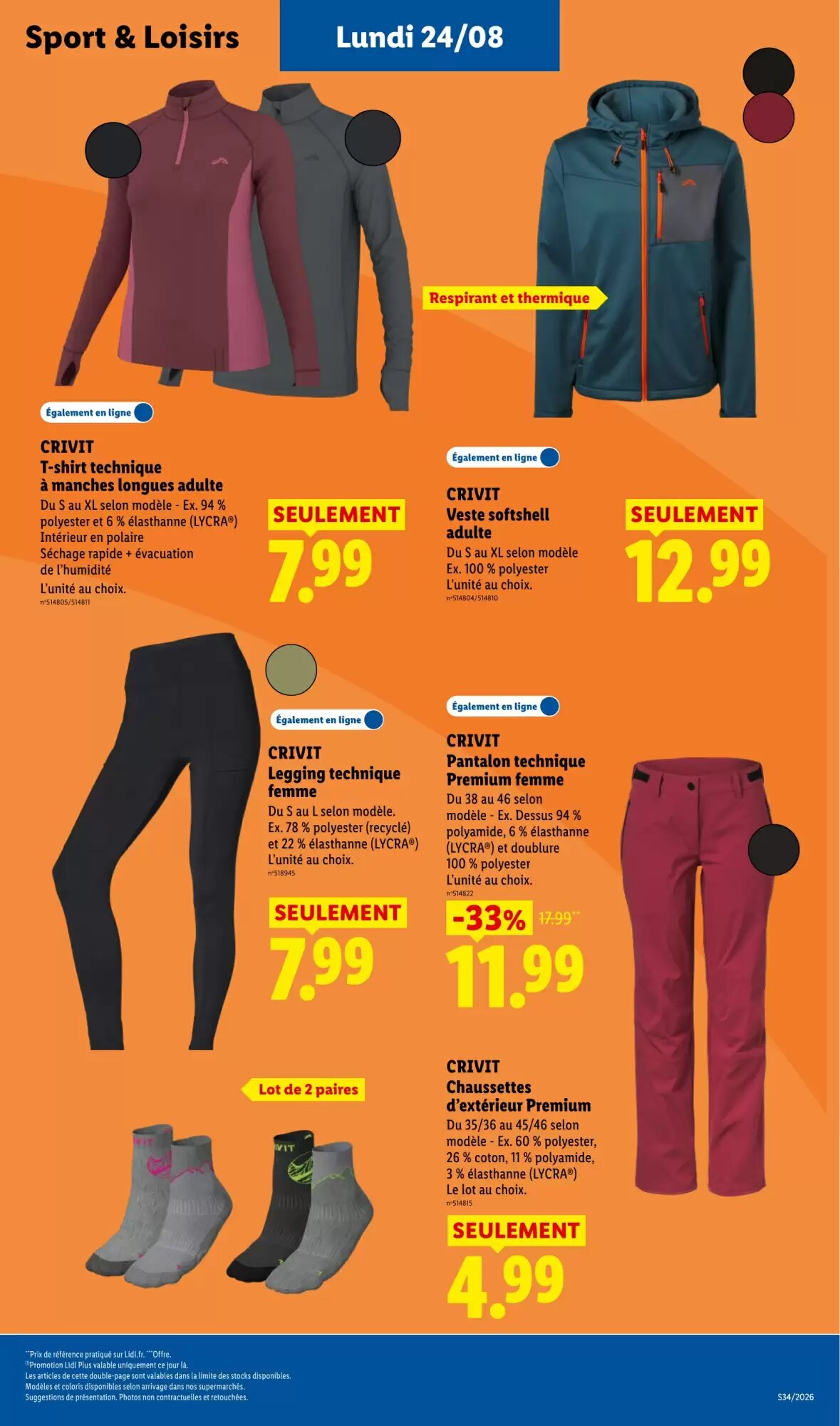 Prospectus promotionnel Lidl valable à partir du 20/08/2026 - Page 49.