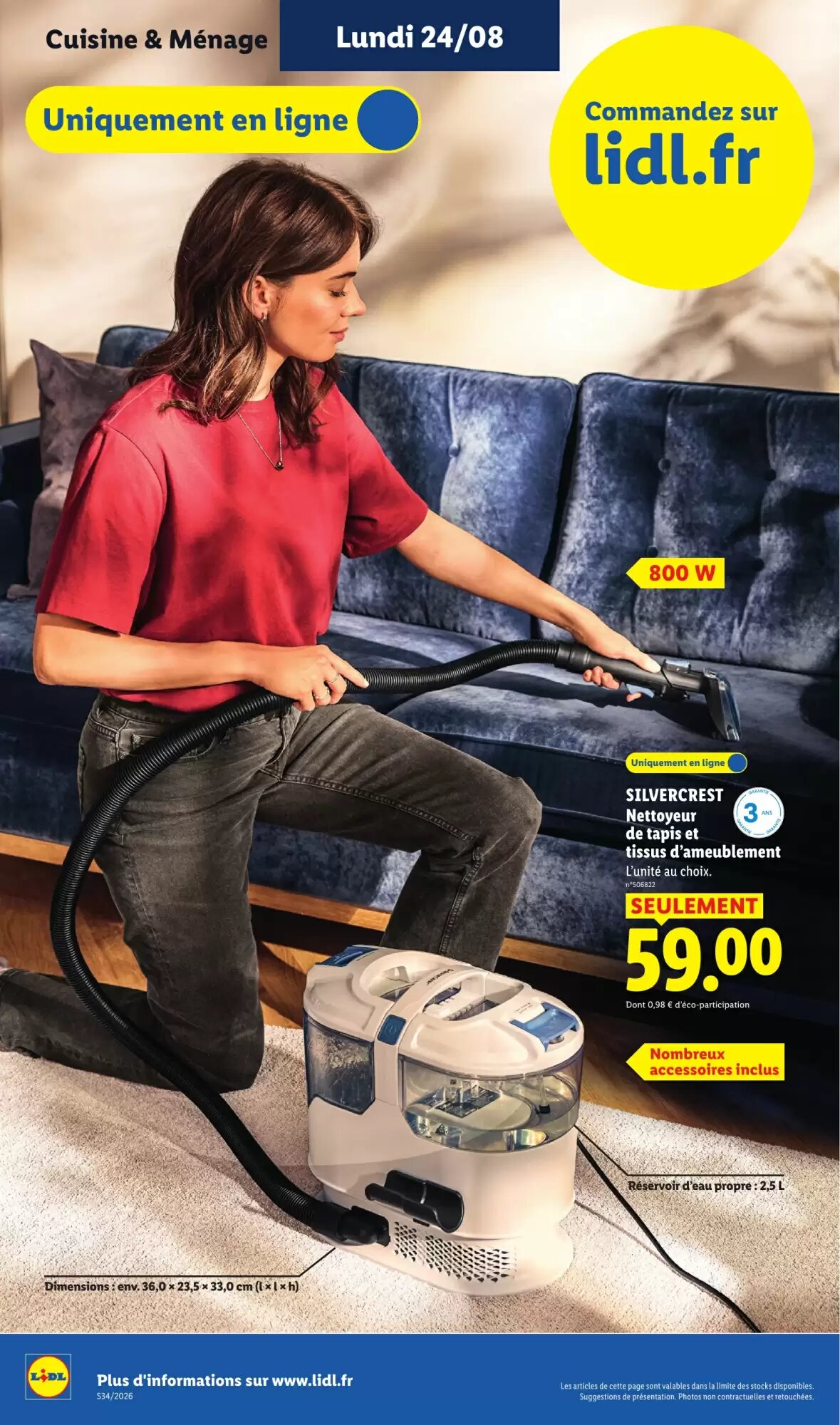 Prospectus promotionnel Lidl valable à partir du 20/08/2026 - Page 8.