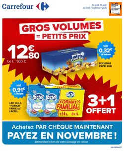 Prospectus promotionnel Carrefour valable à partir du 20/08/2026