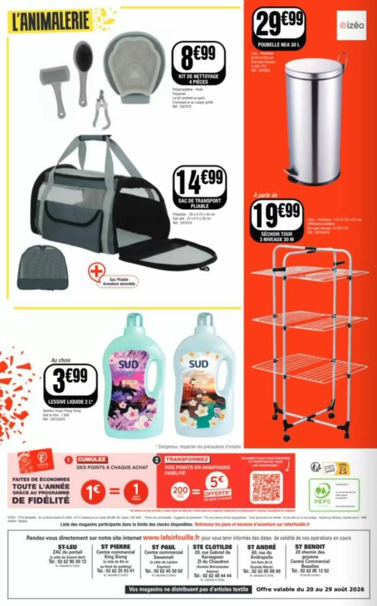 Prospectus promotionnel La Foir'Fouille valable à partir du 20/08/2026 - Page 4.