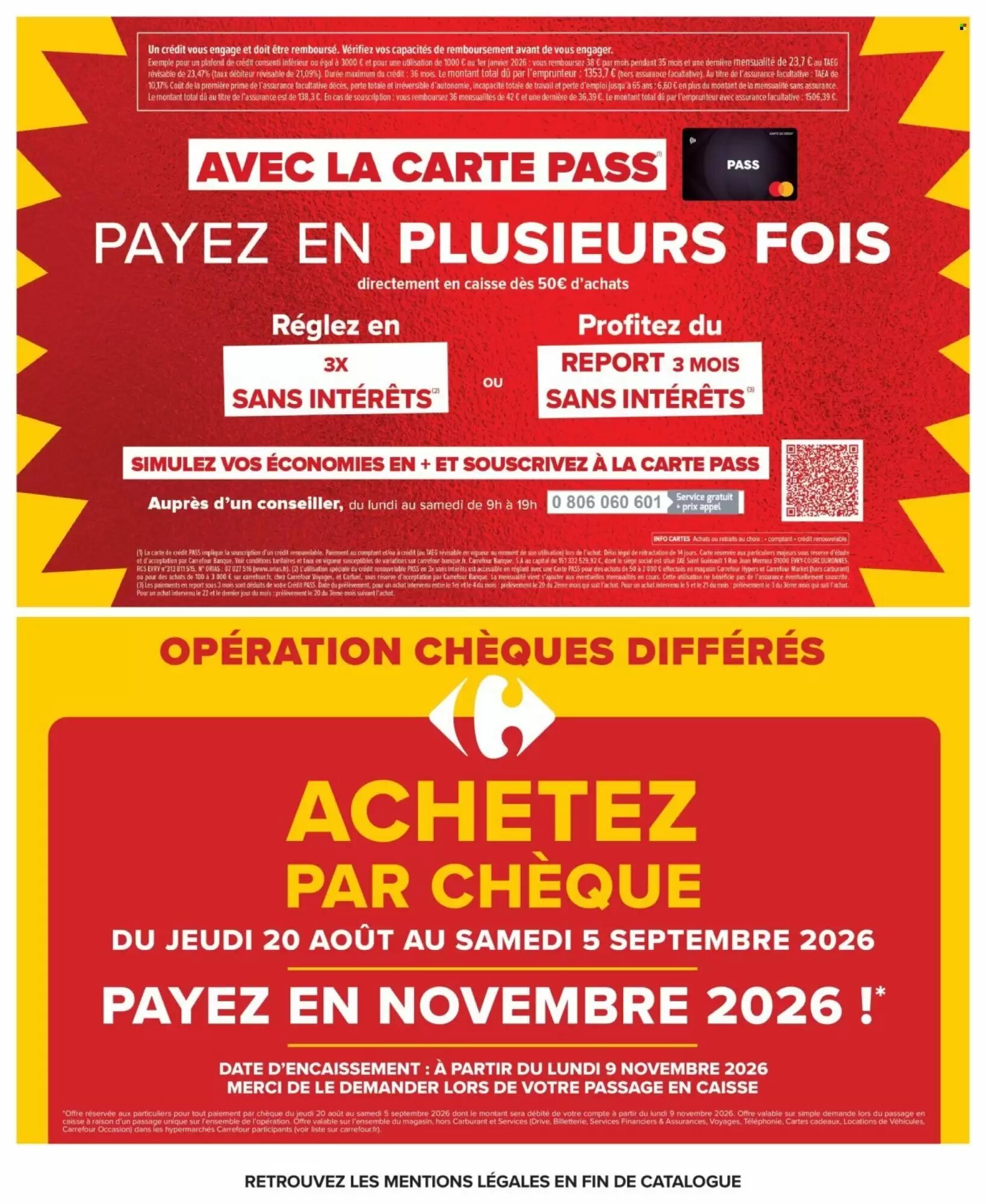 Prospectus promotionnel Carrefour valable à partir du 20/08/2026 - Page 26.