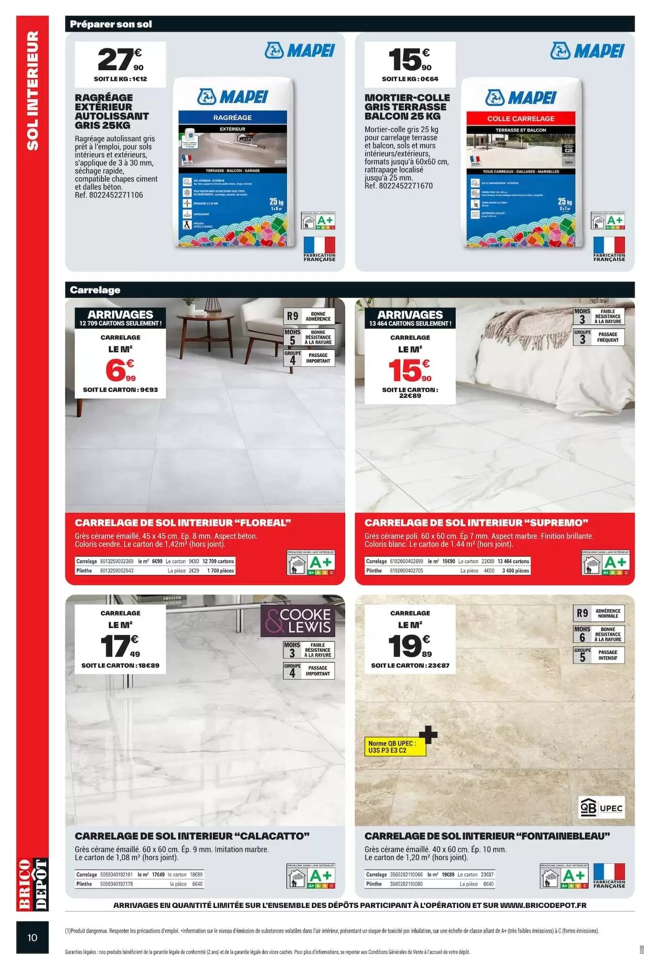 Prospectus promotionnel Brico Dépôt valable à partir du 21/08/2026 - Page 10.