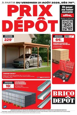 Prospectus promotionnel Brico Dépôt valable à partir du 21/08/2026