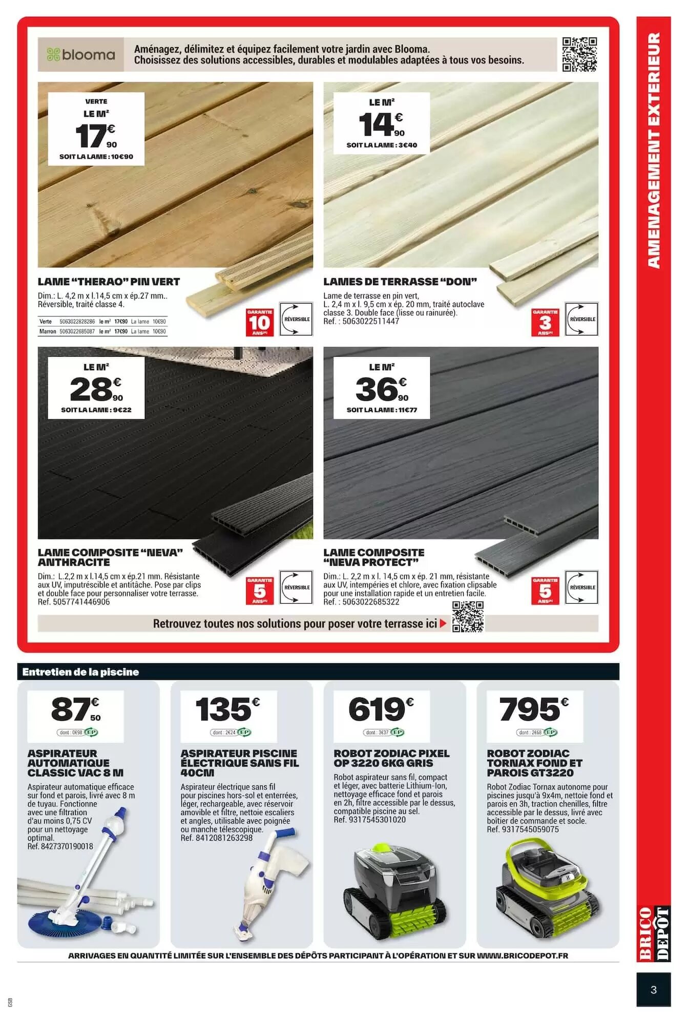 Prospectus promotionnel Brico Dépôt valable à partir du 21/08/2026 - Page 3.