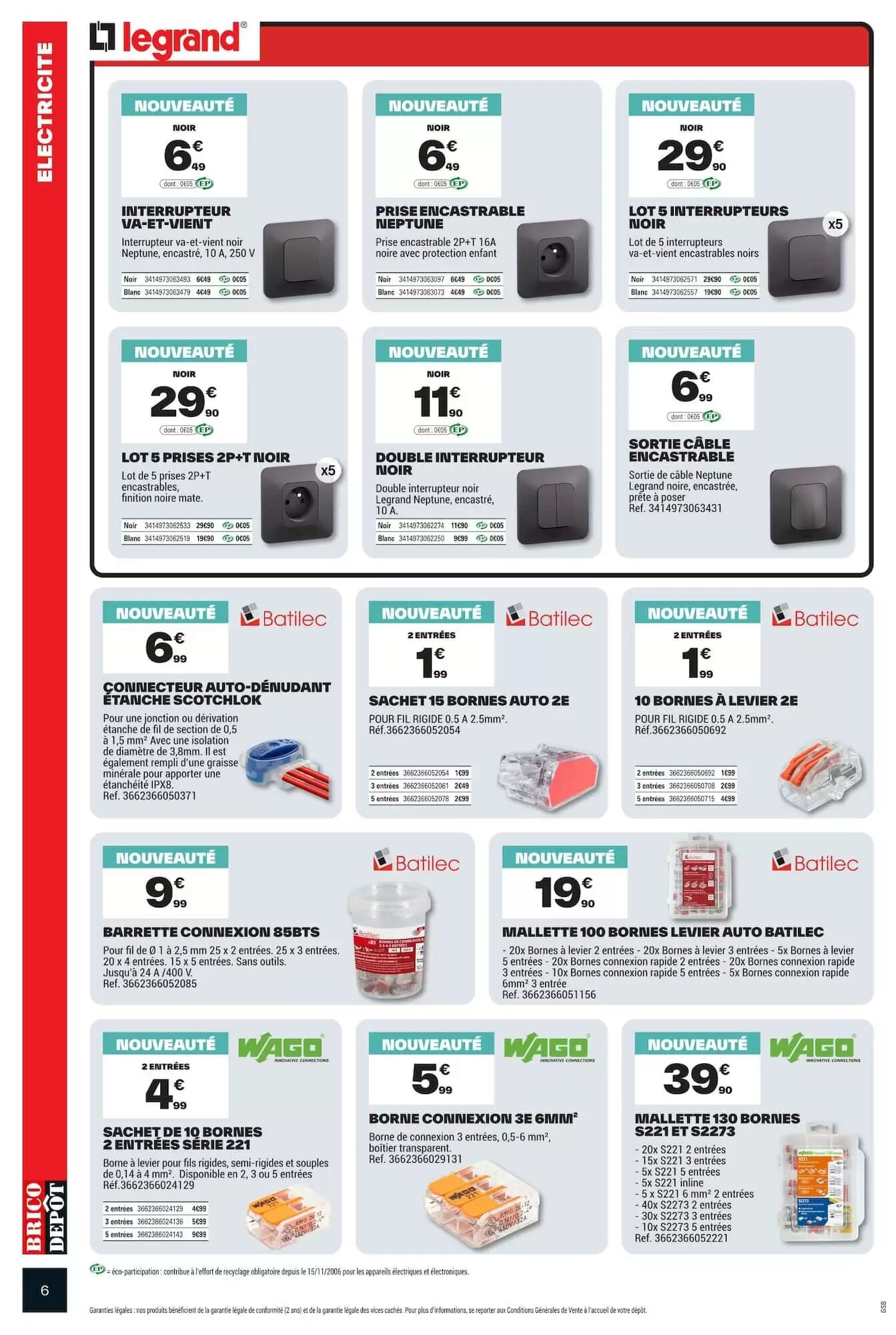 Prospectus promotionnel Brico Dépôt valable à partir du 21/08/2026 - Page 6.
