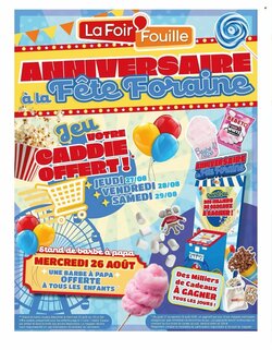 Prospectus promotionnel La Foir'Fouille valable à partir du 24/08/2026