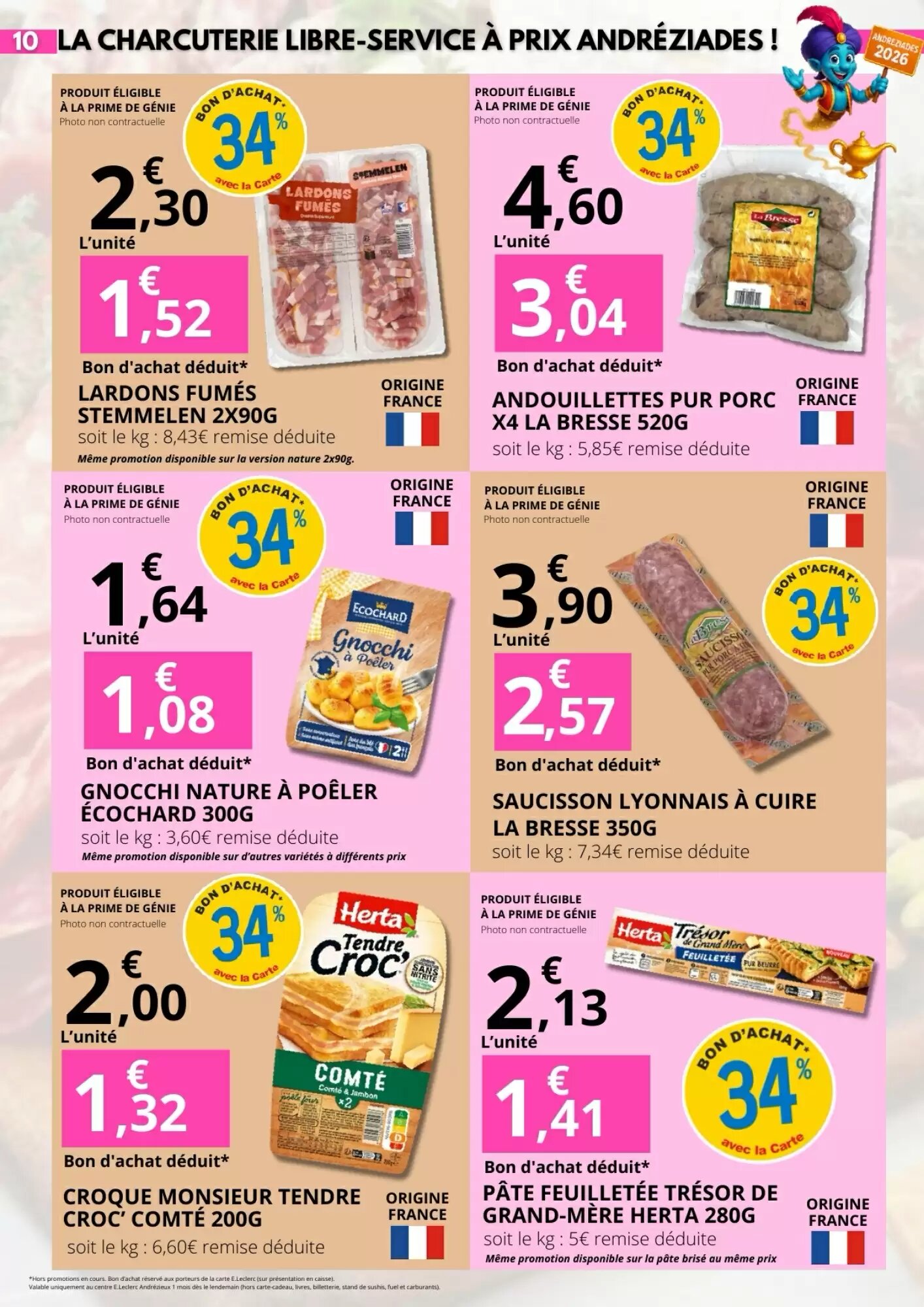 Prospectus promotionnel E.Leclerc valable à partir du 24/08/2026 - Page 10.