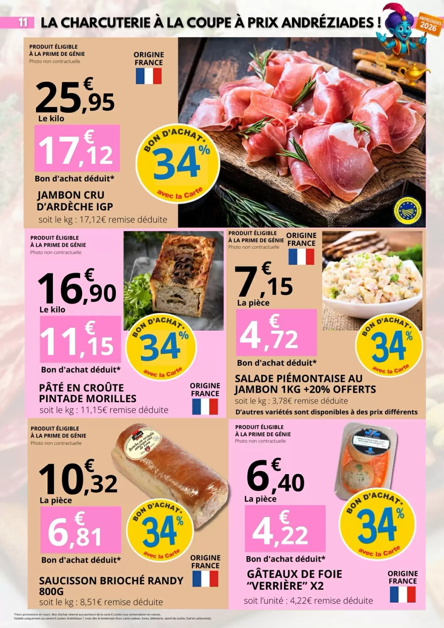 Prospectus promotionnel E.Leclerc valable à partir du 24/08/2026 - Page 11.