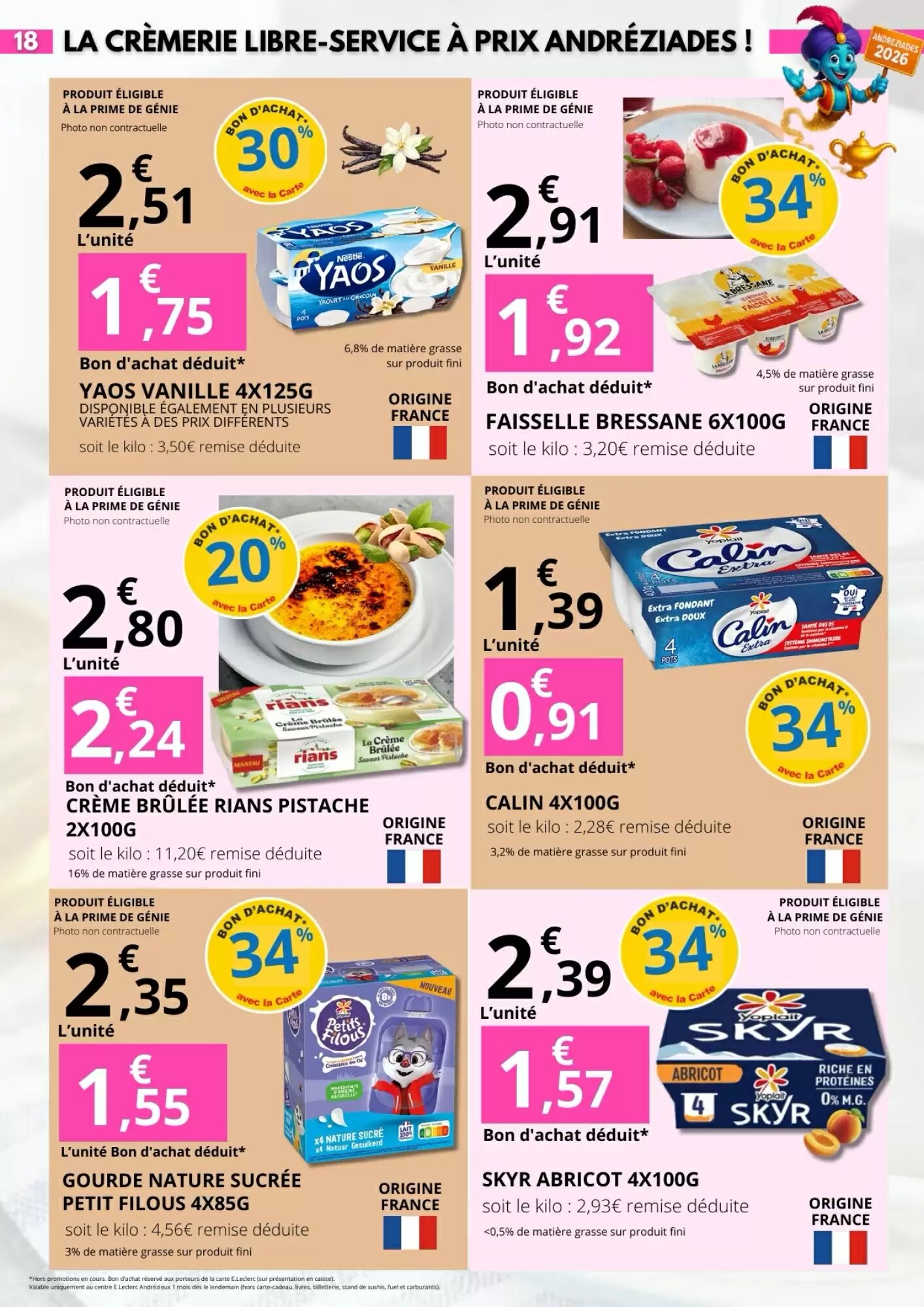 Prospectus promotionnel E.Leclerc valable à partir du 24/08/2026 - Page 18.