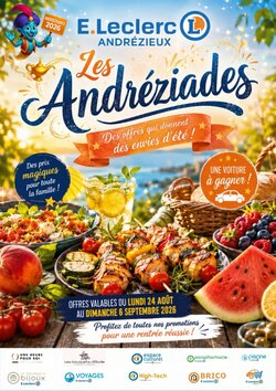 Prospectus promotionnel E.Leclerc valable à partir du 24/08/2026